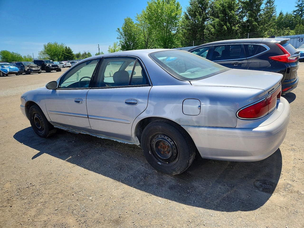 2005 Buick Century Custom Silver vin: 2G4WS52J751109859
