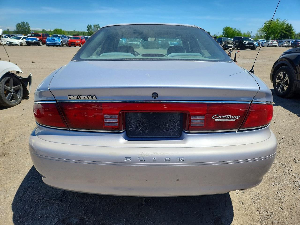 2005 Buick Century Custom Silver vin: 2G4WS52J751109859