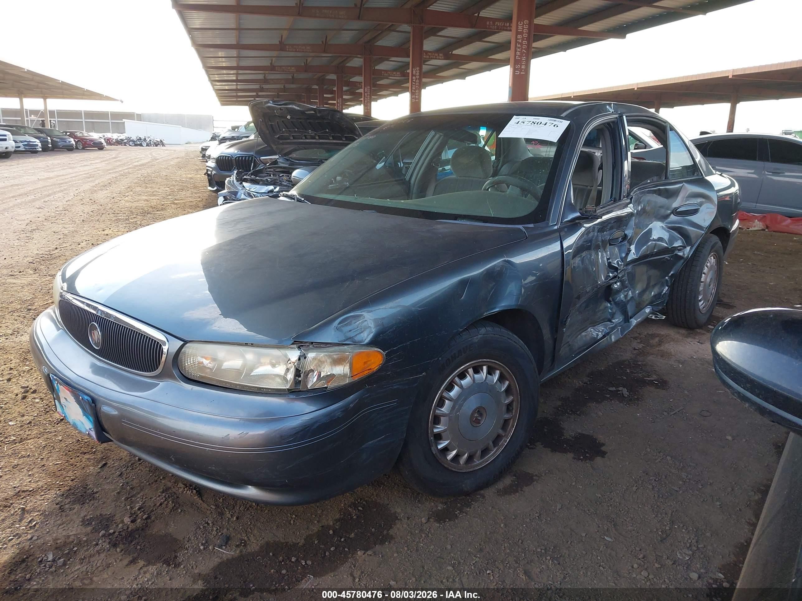 2005 Buick Century   Blue vin: 2G4WS52J751140173
