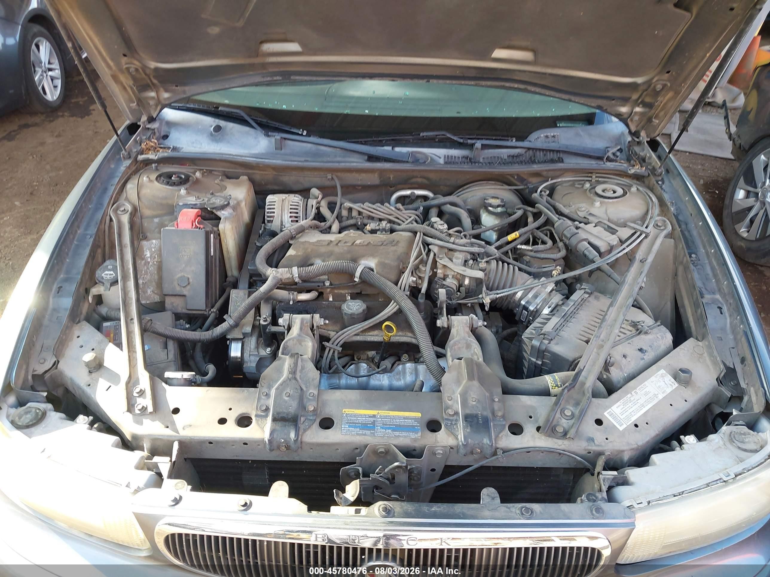 2005 Buick Century   Blue vin: 2G4WS52J751140173
