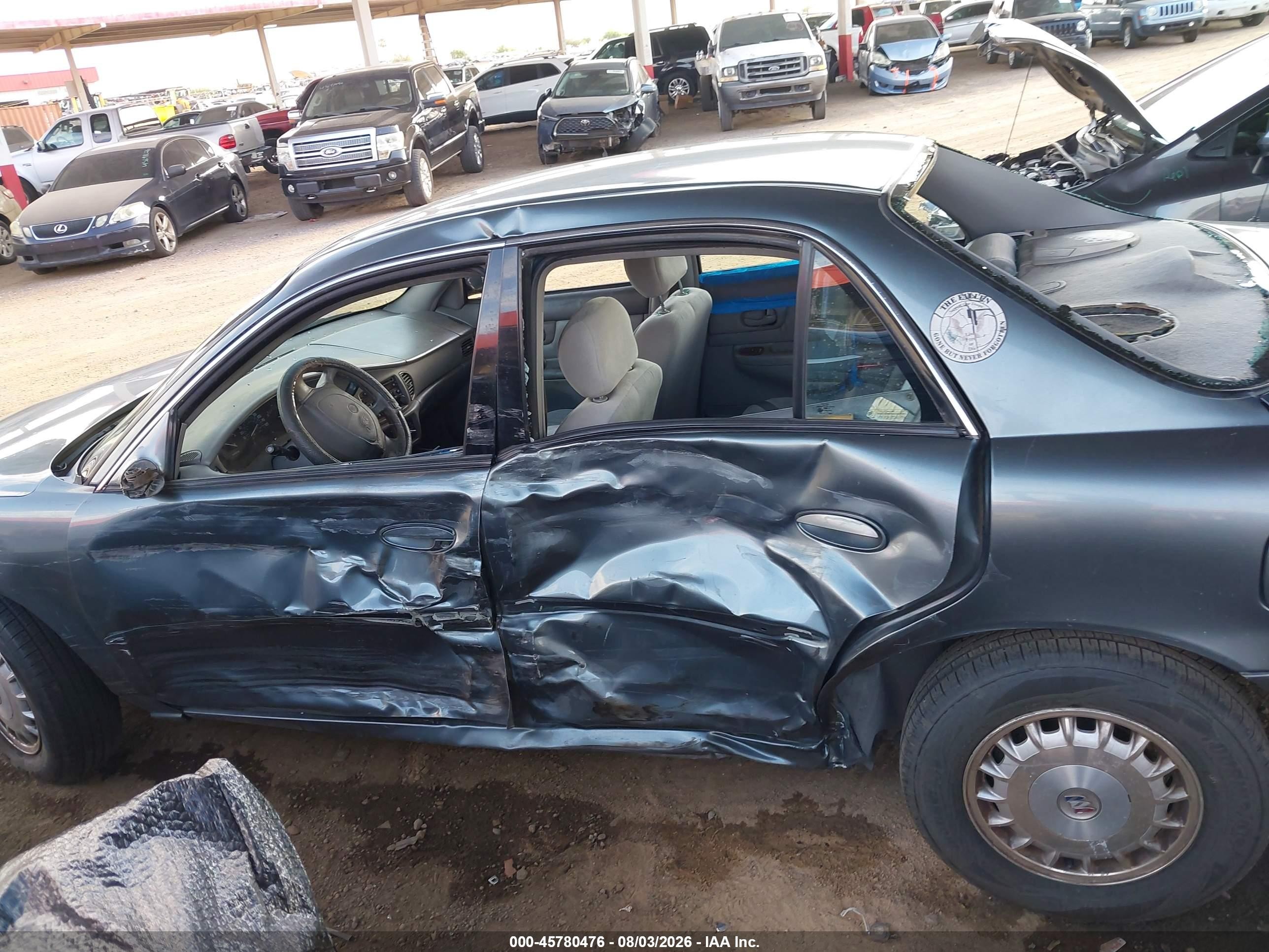 2005 Buick Century   Blue vin: 2G4WS52J751140173