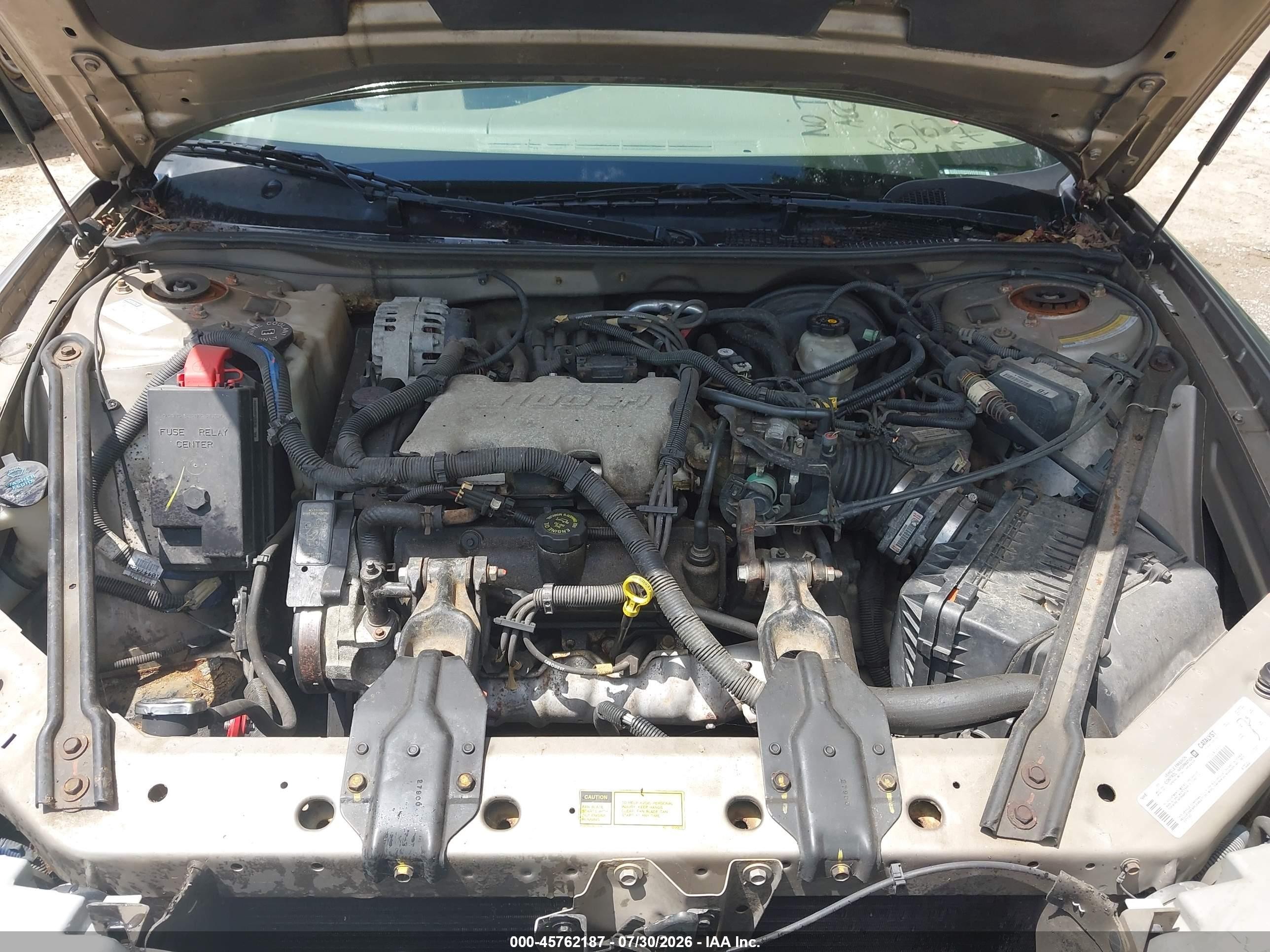 2001 Buick Century Custom Silver vin: 2G4WS52J811197184