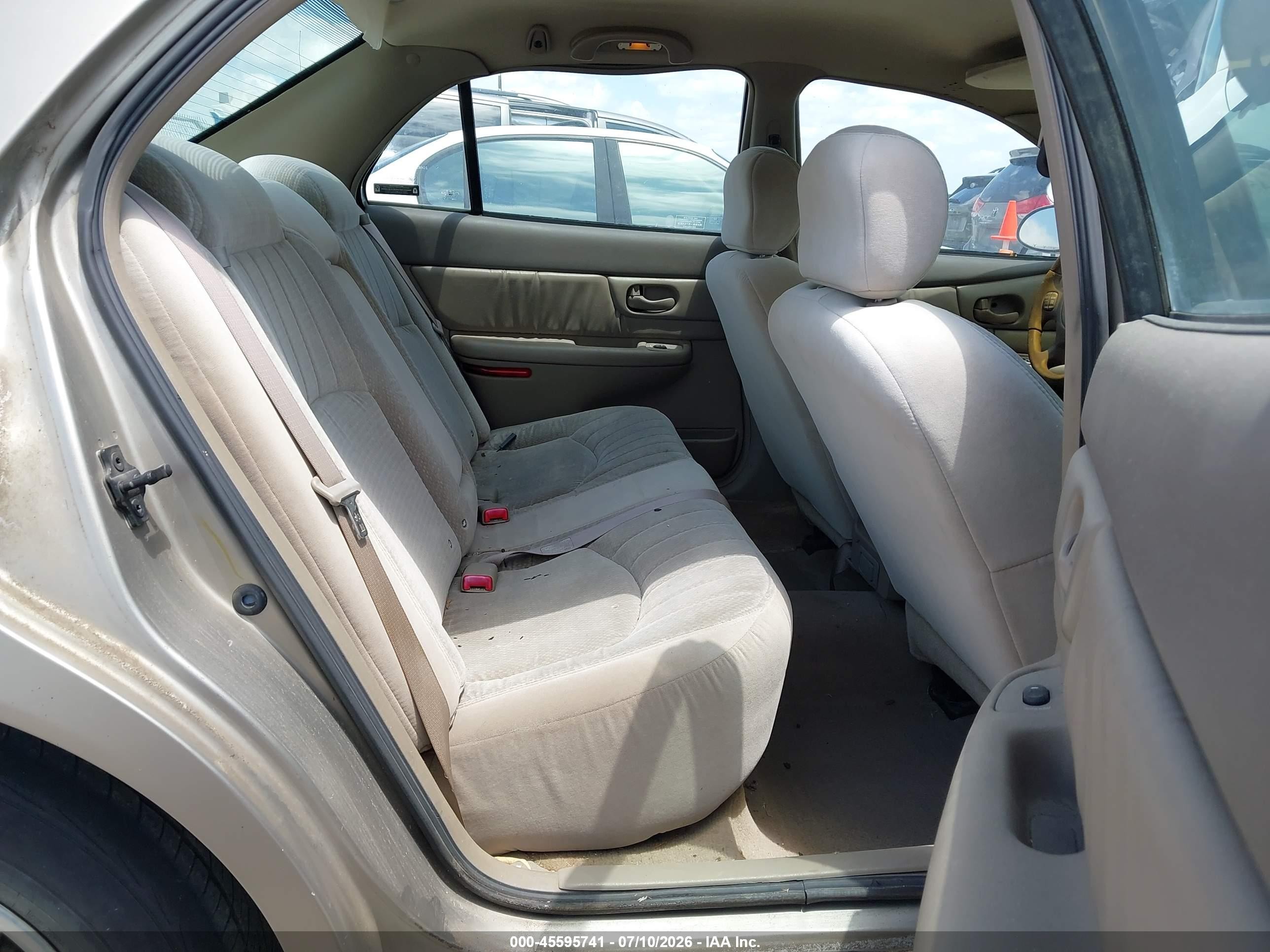 2002 Buick Century Custom Gold vin: 2G4WS52J821185148