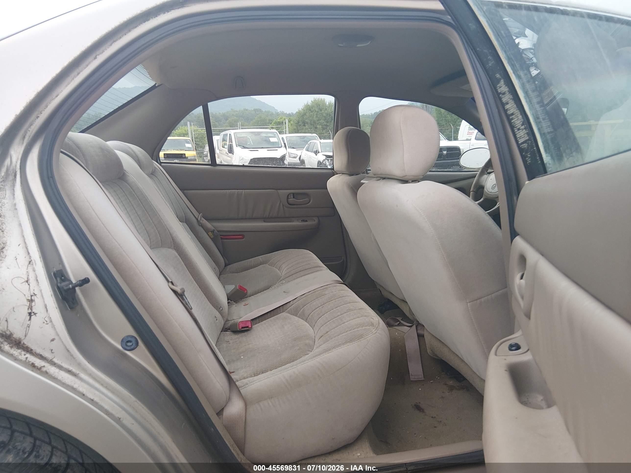 2002 Buick Century Custom Gold vin: 2G4WS52J821225857