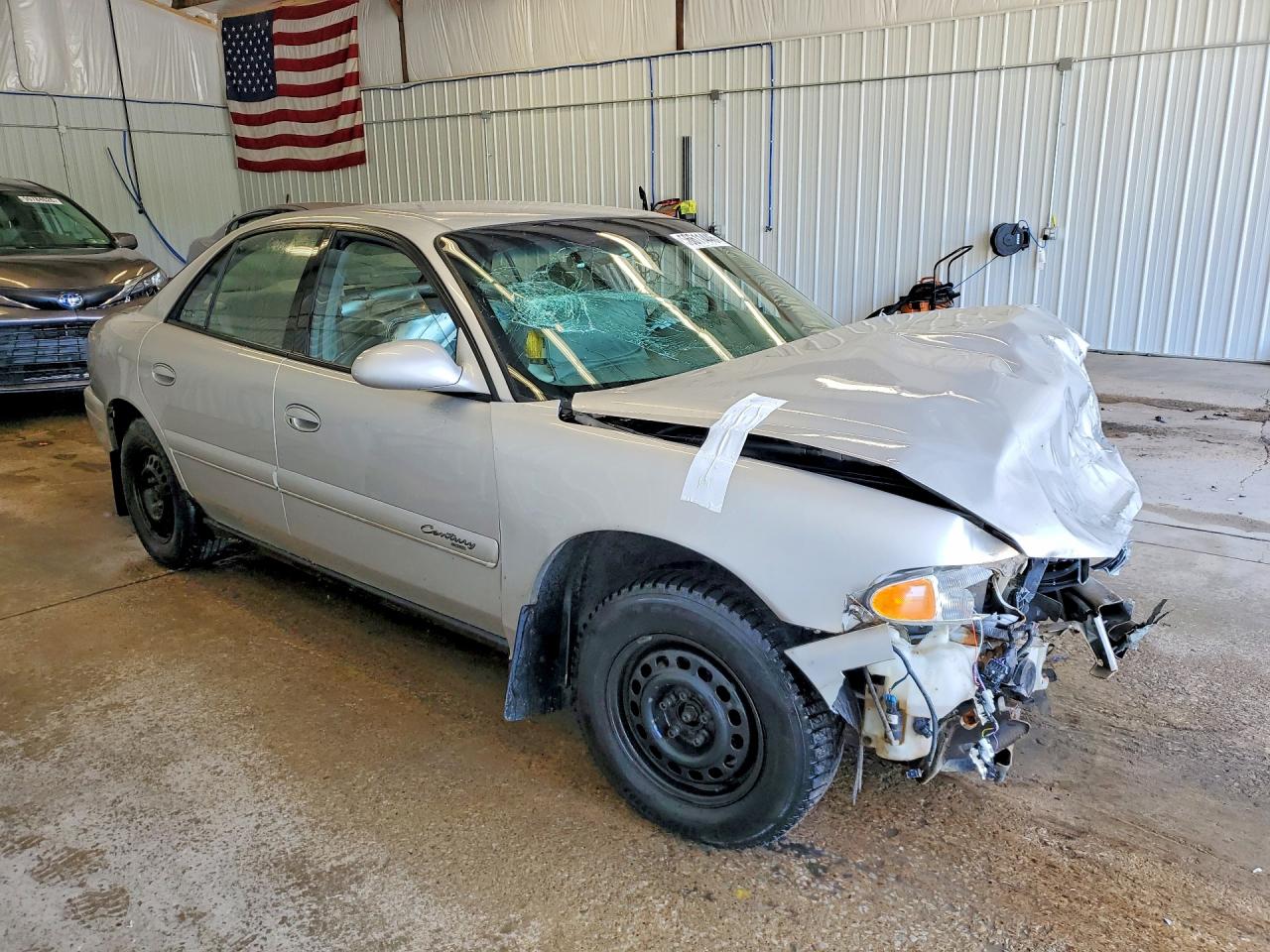 2002 Buick Century Custom Silver vin: 2G4WS52J821270457