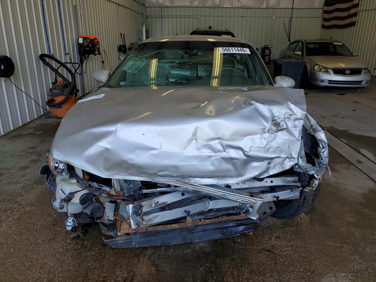 2002 Buick Century Custom Silver vin: 2G4WS52J821270457
