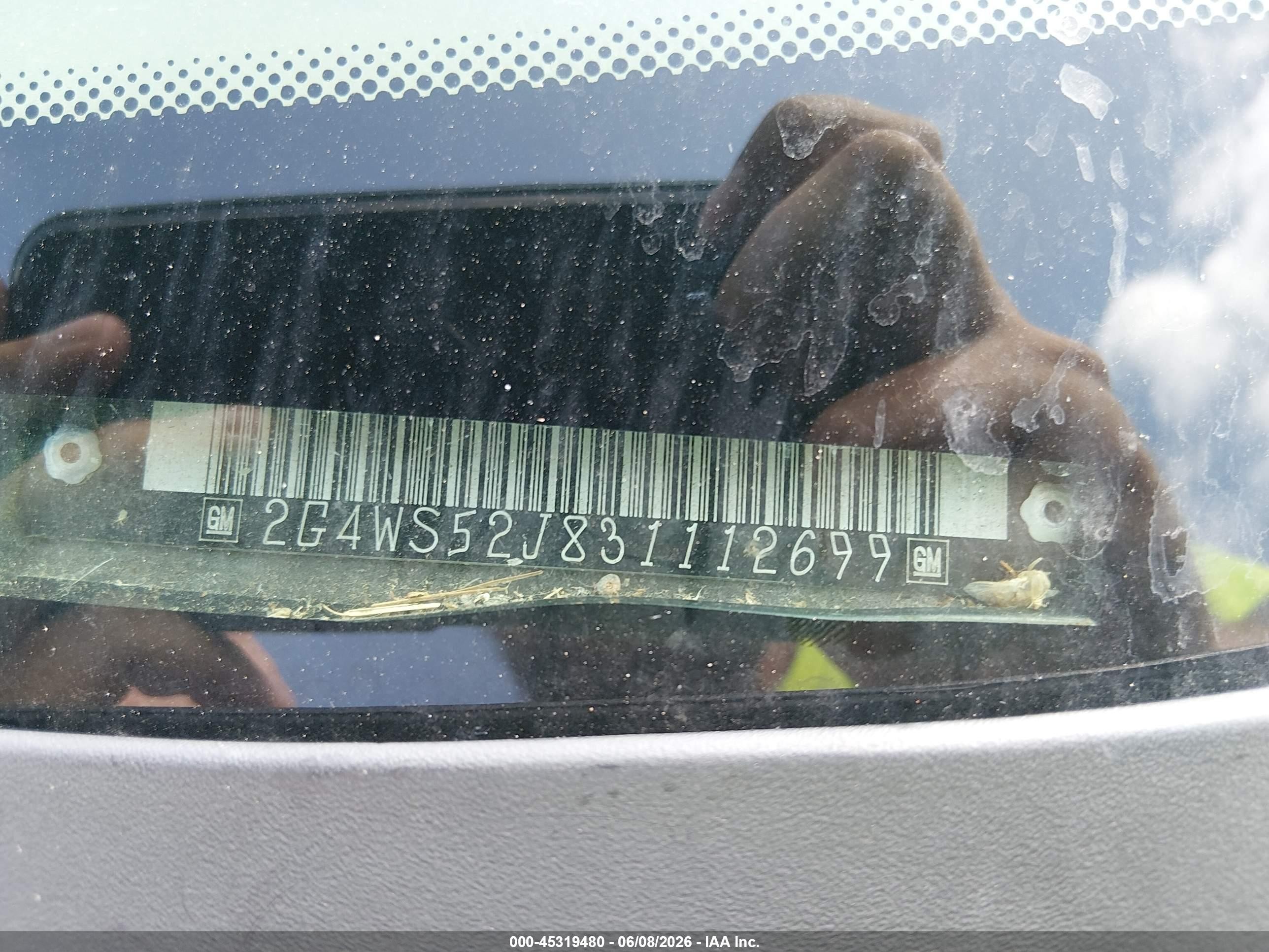 2003 Buick Century Custom Brown vin: 2G4WS52J831112699