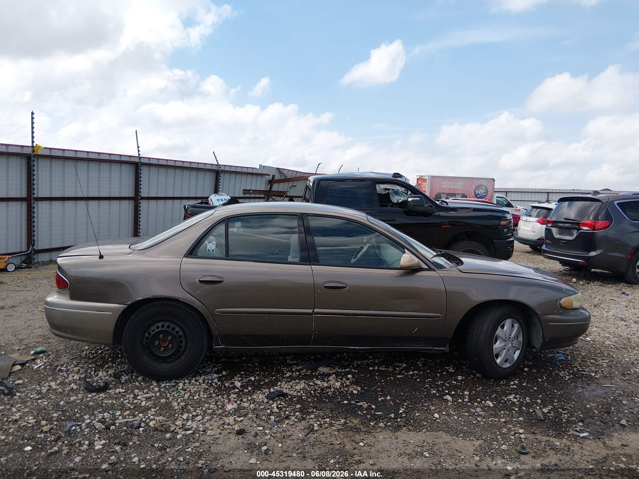 2003 Buick Century Custom Brown vin: 2G4WS52J831112699