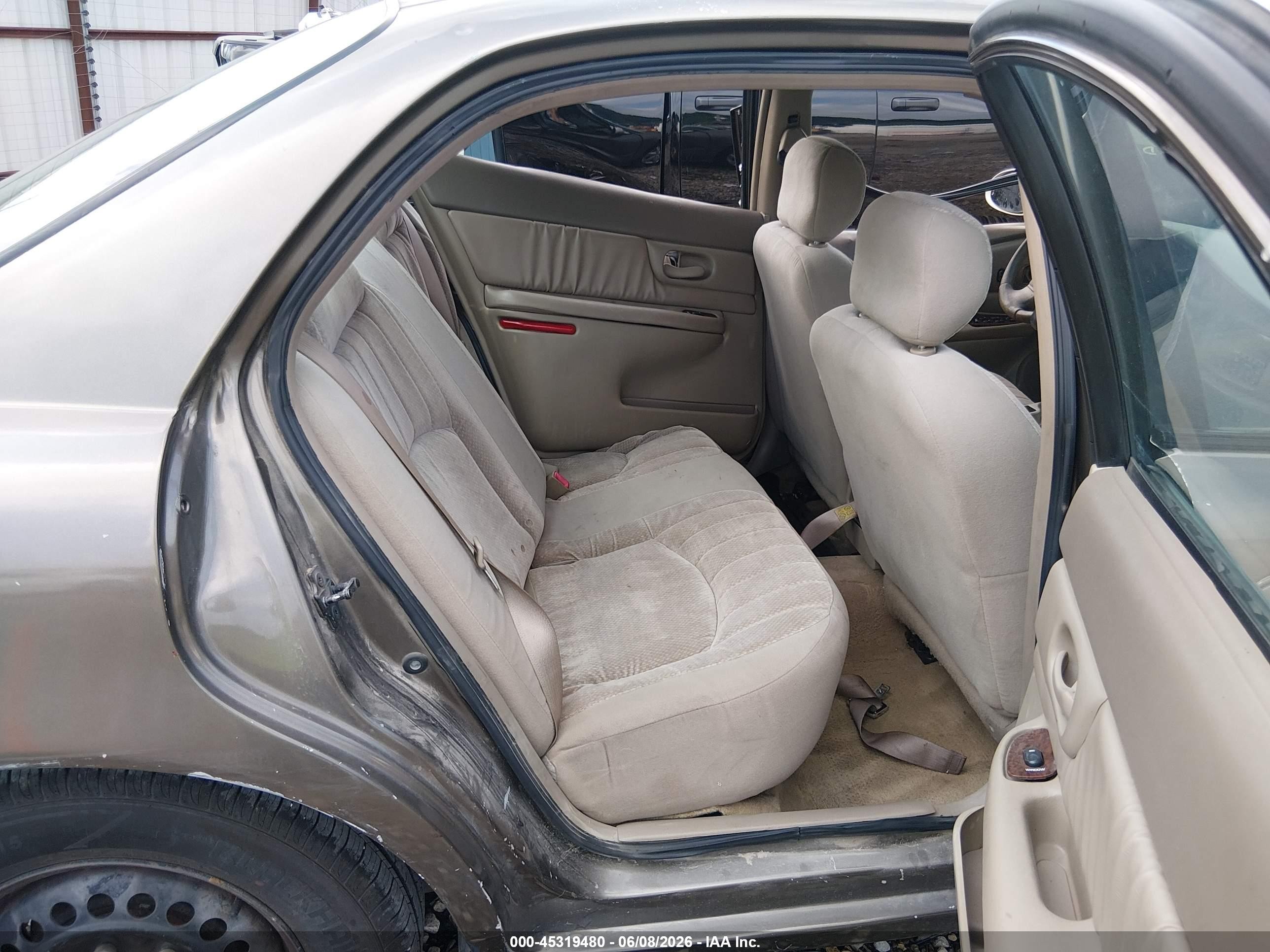 2003 Buick Century Custom Brown vin: 2G4WS52J831112699