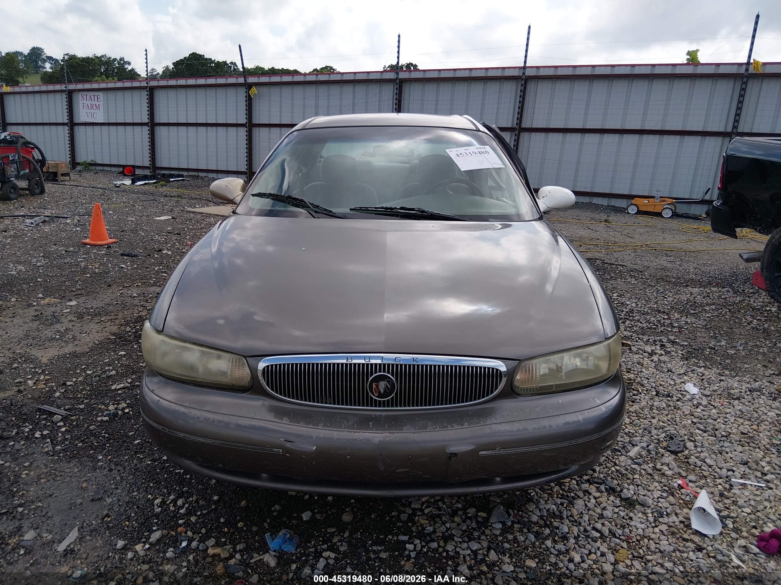 2003 Buick Century Custom Brown vin: 2G4WS52J831112699