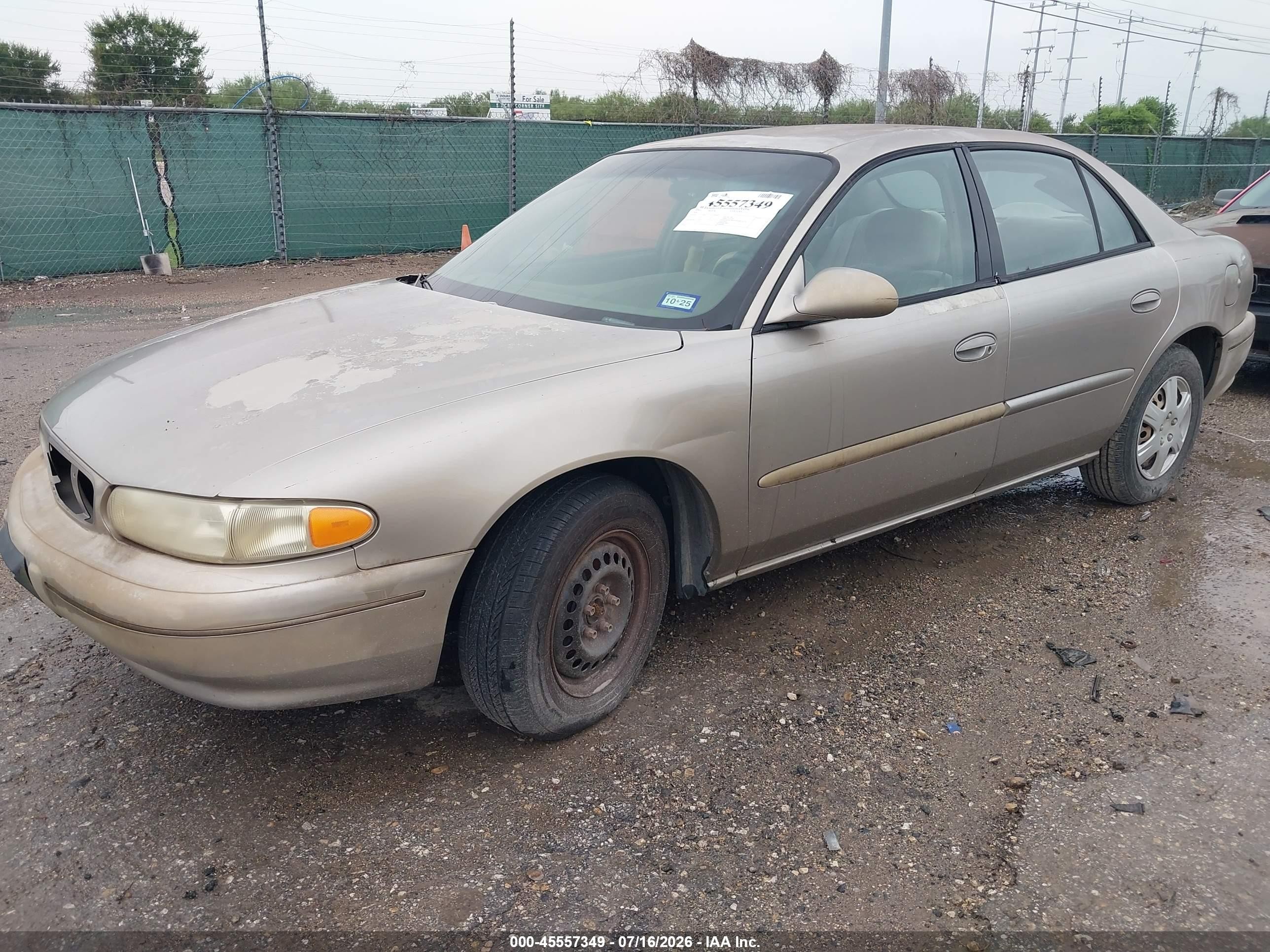 2003 Buick Century Custom Gray vin: 2G4WS52J831120981