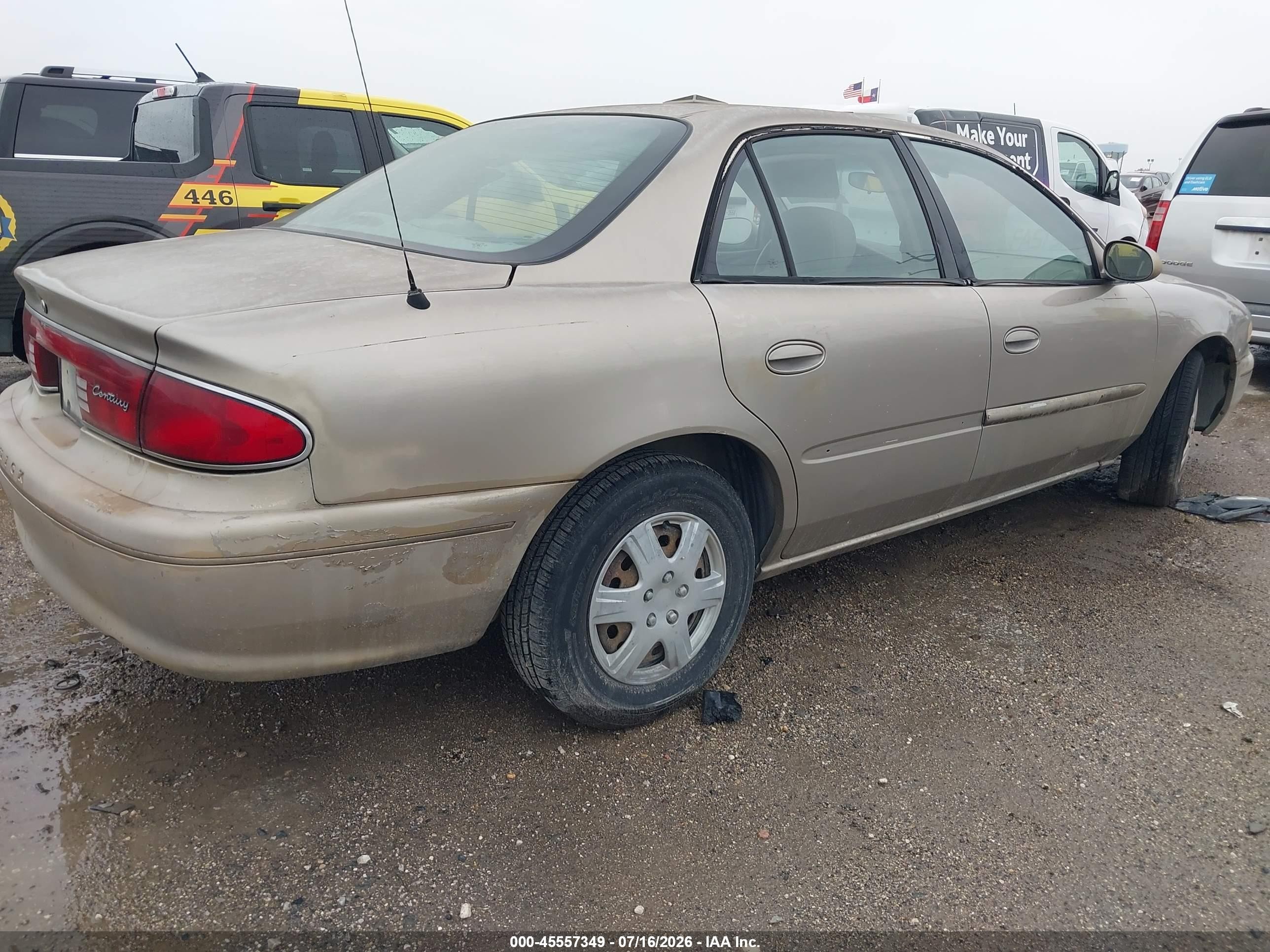 2003 Buick Century Custom Gray vin: 2G4WS52J831120981
