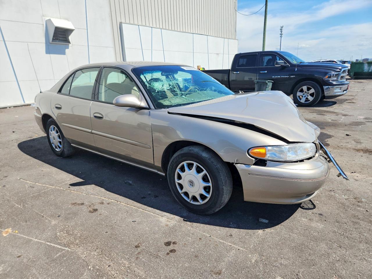 2003 Buick Century Custom Tan vin: 2G4WS52J831146433