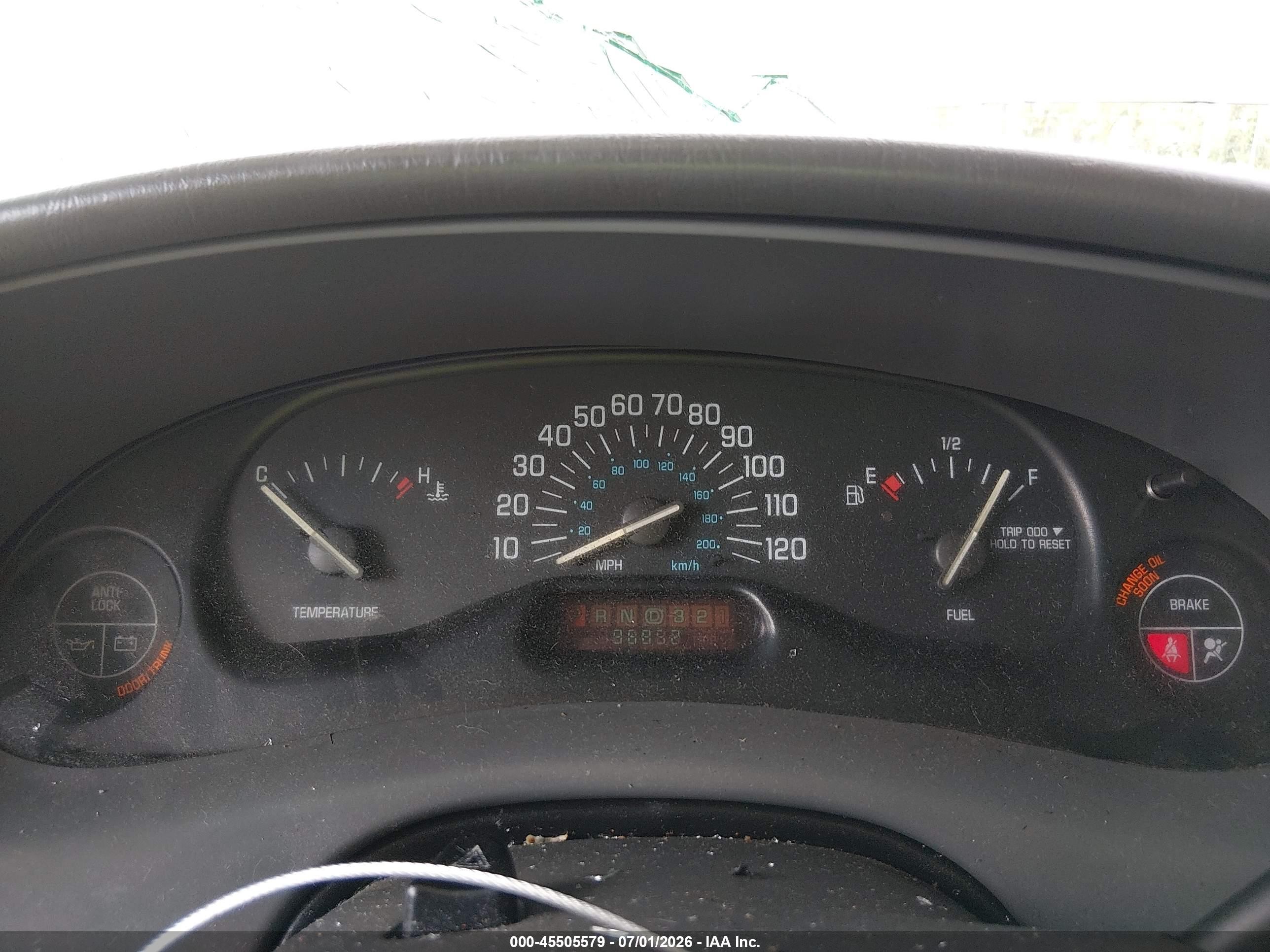 2003 Buick Century Custom White vin: 2G4WS52J831263543