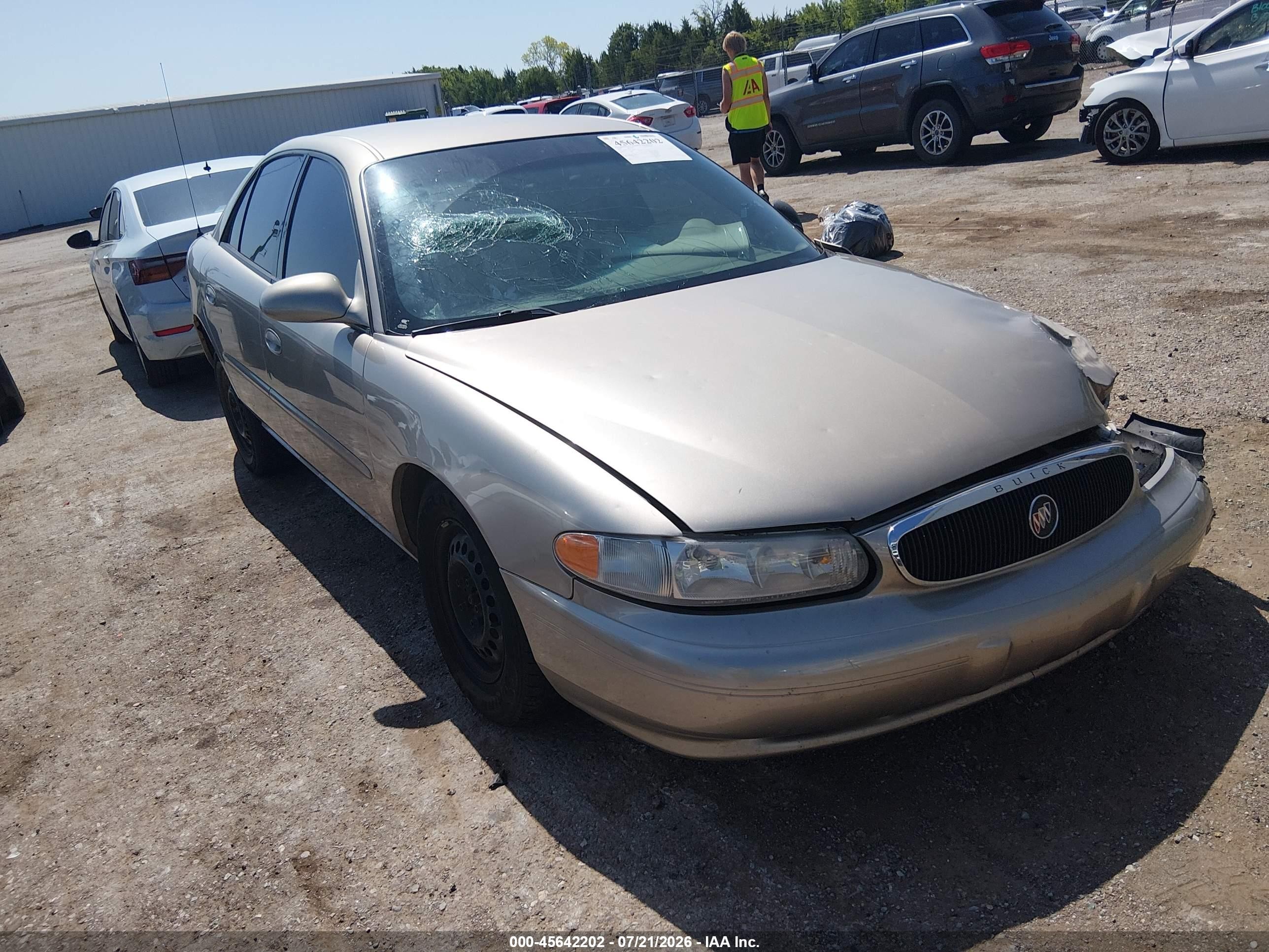 2003 Buick Century Custom Beige vin: 2G4WS52J831275062