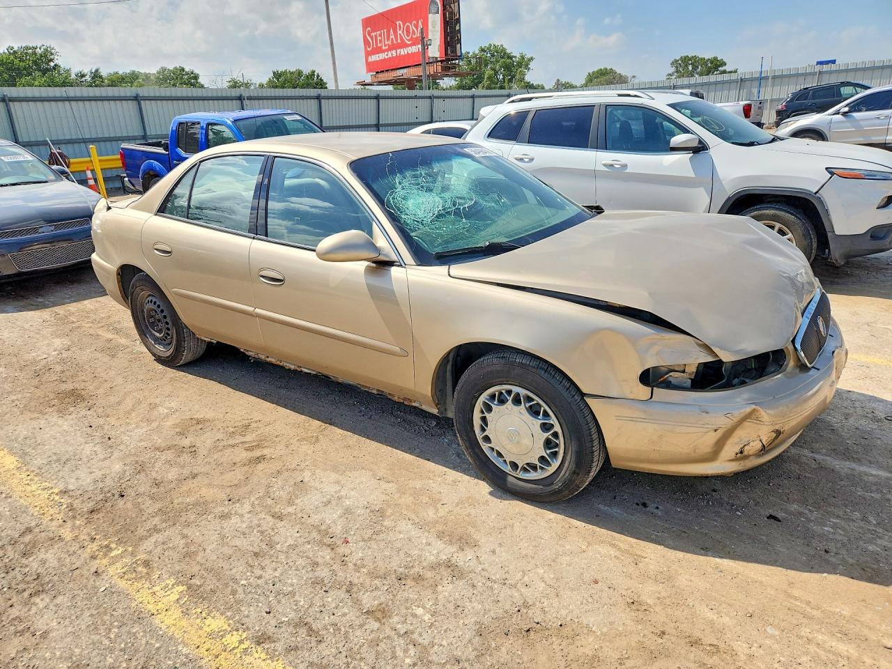 2004 Buick Century Custom Gold vin: 2G4WS52J841200301