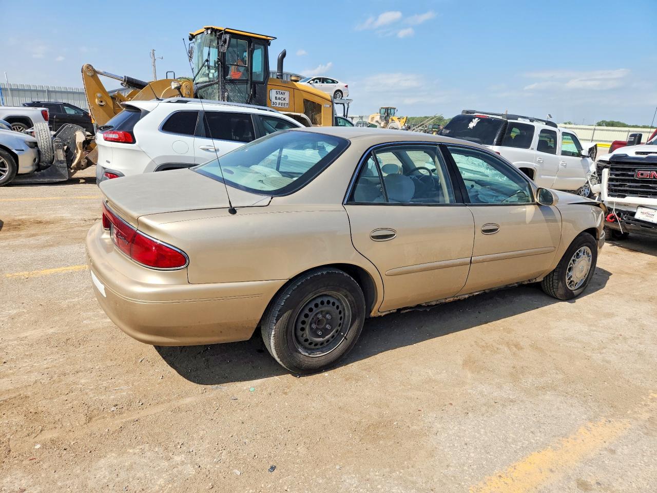 2004 Buick Century Custom Gold vin: 2G4WS52J841200301