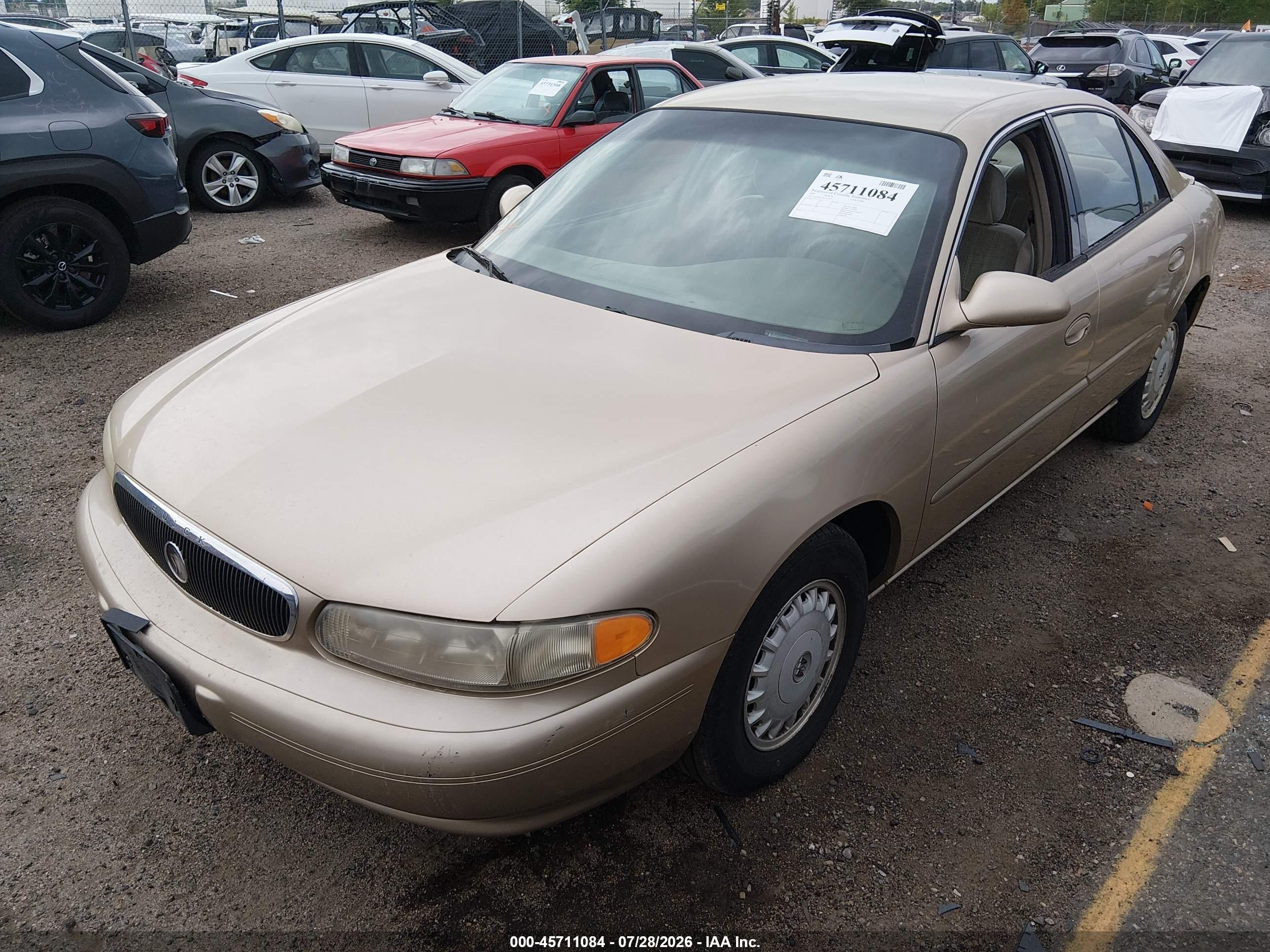 2005 Buick Century   Tan vin: 2G4WS52J851133507