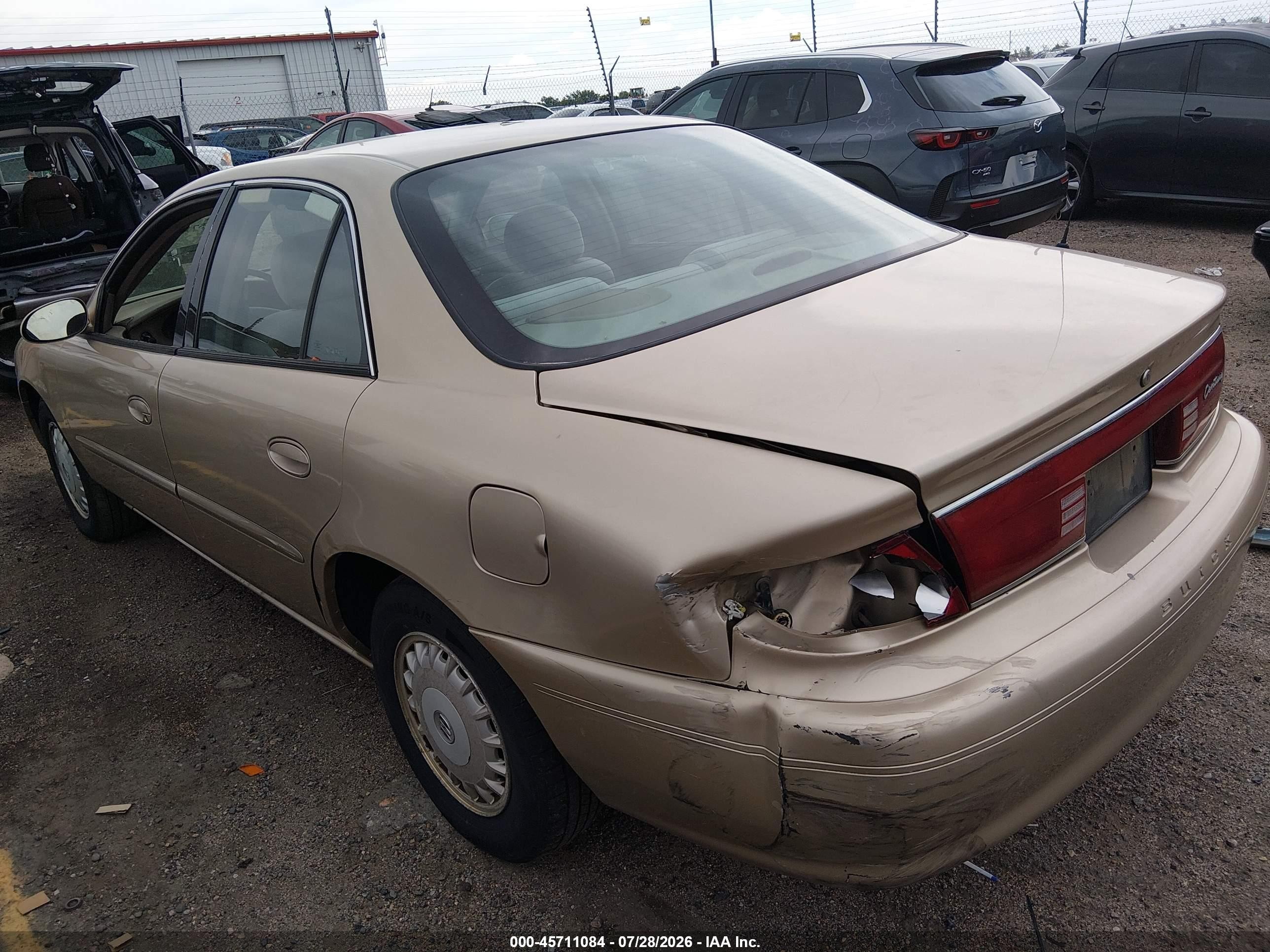 2005 Buick Century   Tan vin: 2G4WS52J851133507