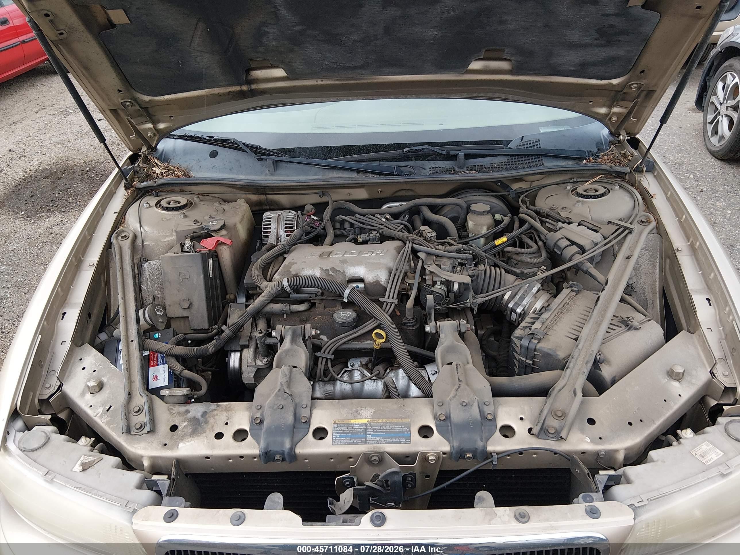 2005 Buick Century   Tan vin: 2G4WS52J851133507