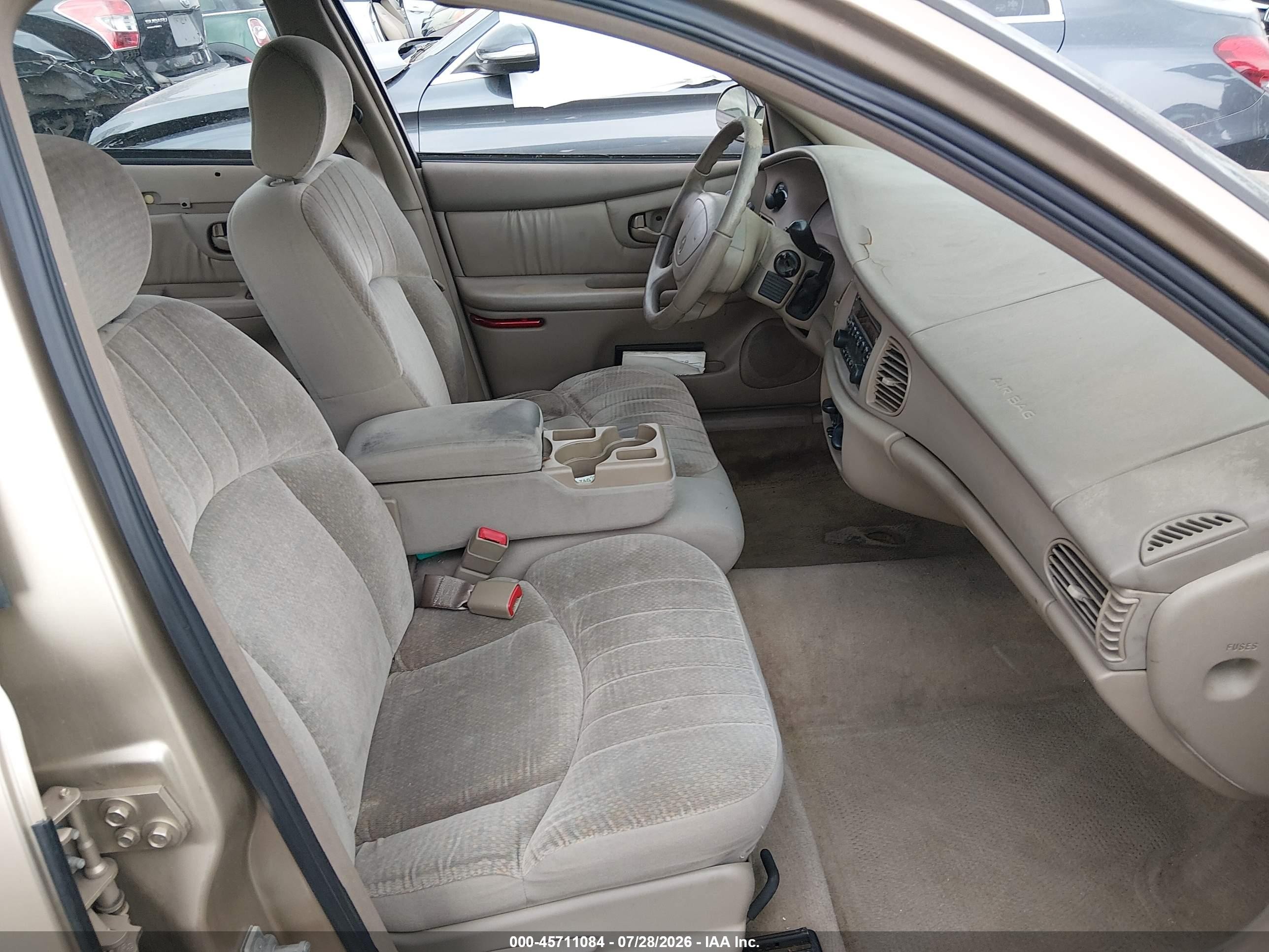 2005 Buick Century   Tan vin: 2G4WS52J851133507