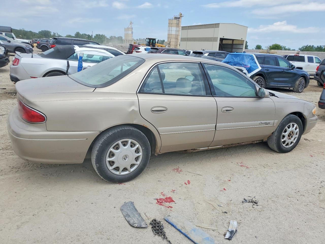 2000 Buick Century Custom Tan vin: 2G4WS52J8Y1355064