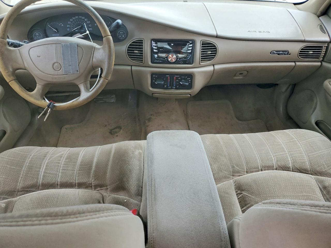 2000 Buick Century Custom Tan vin: 2G4WS52J8Y1355064