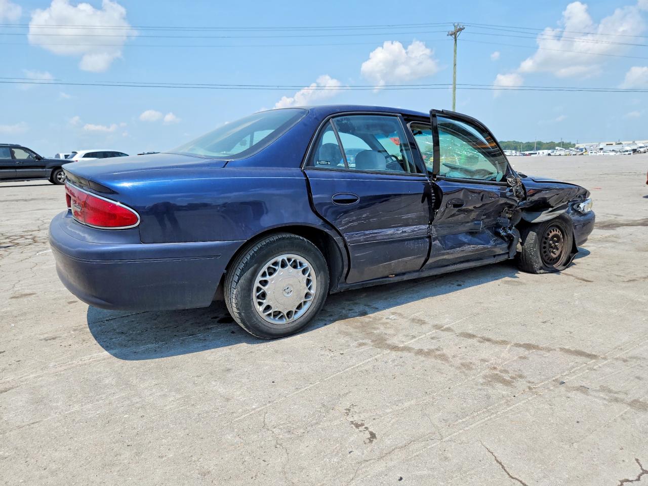 2002 Buick Century Custom Blue vin: 2G4WS52J921235457