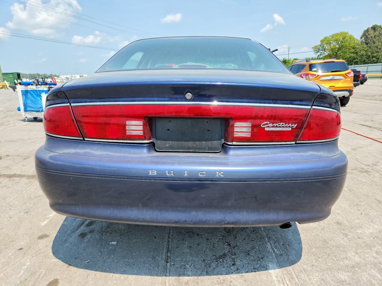 2002 Buick Century Custom Blue vin: 2G4WS52J921235457