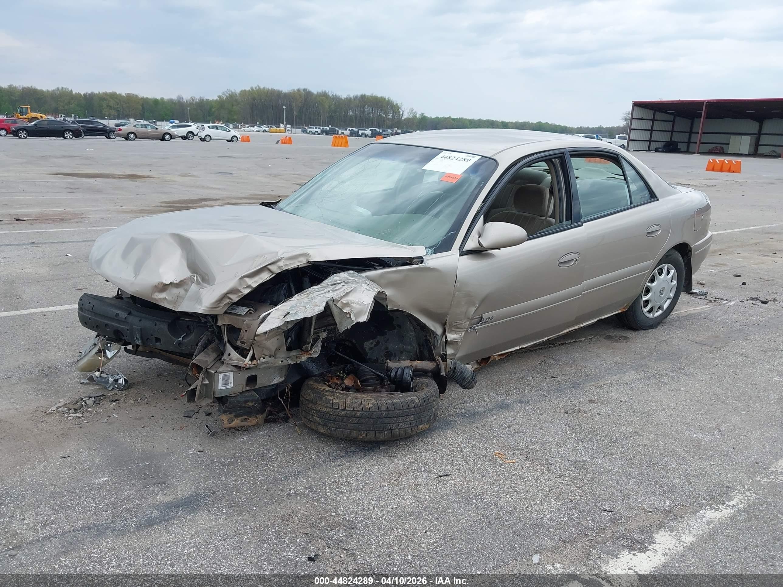 2002 Buick Century Custom Tan vin: 2G4WS52J921259578