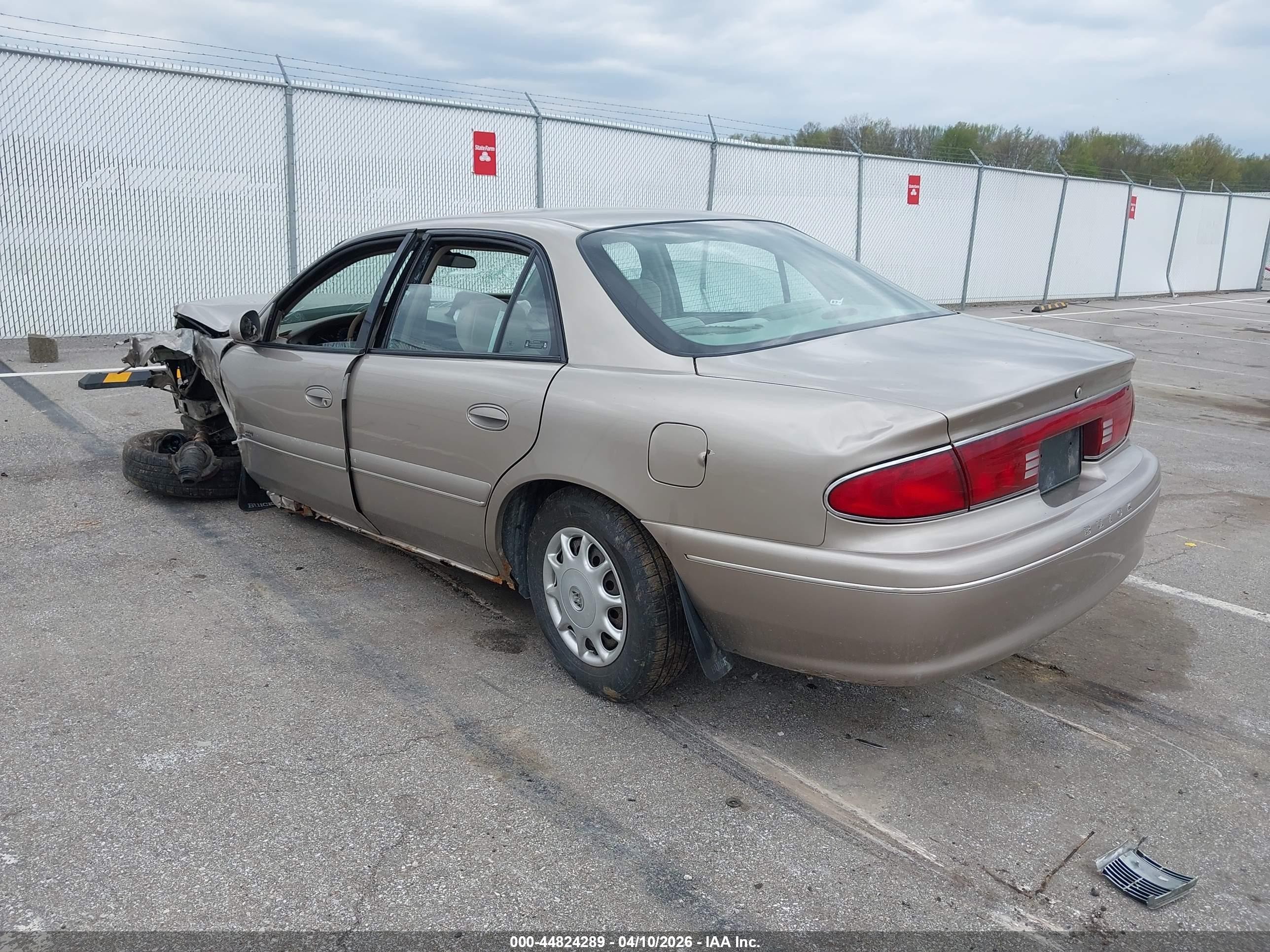 2002 Buick Century Custom Tan vin: 2G4WS52J921259578