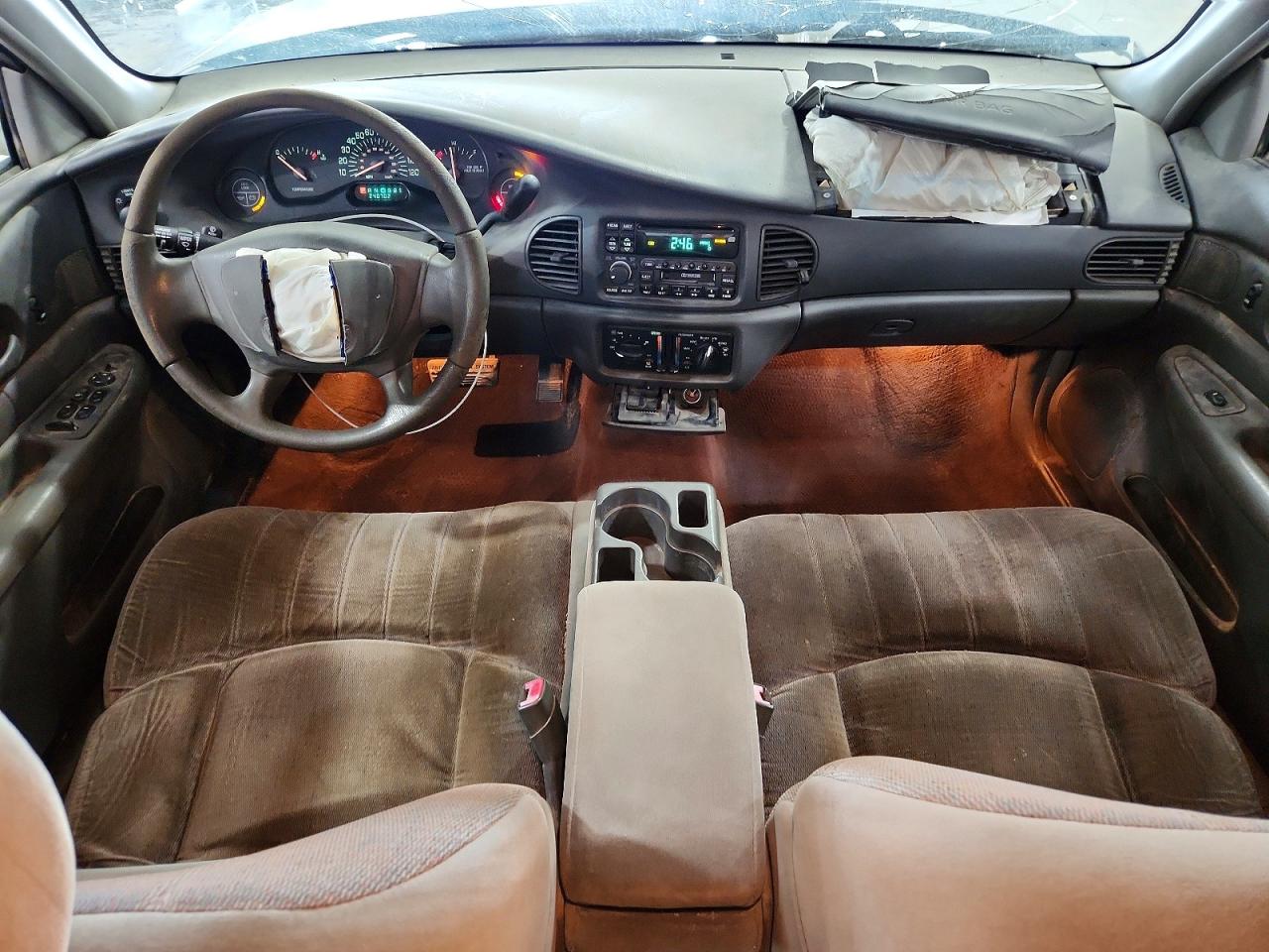2002 Buick Century Custom White vin: 2G4WS52J921292614