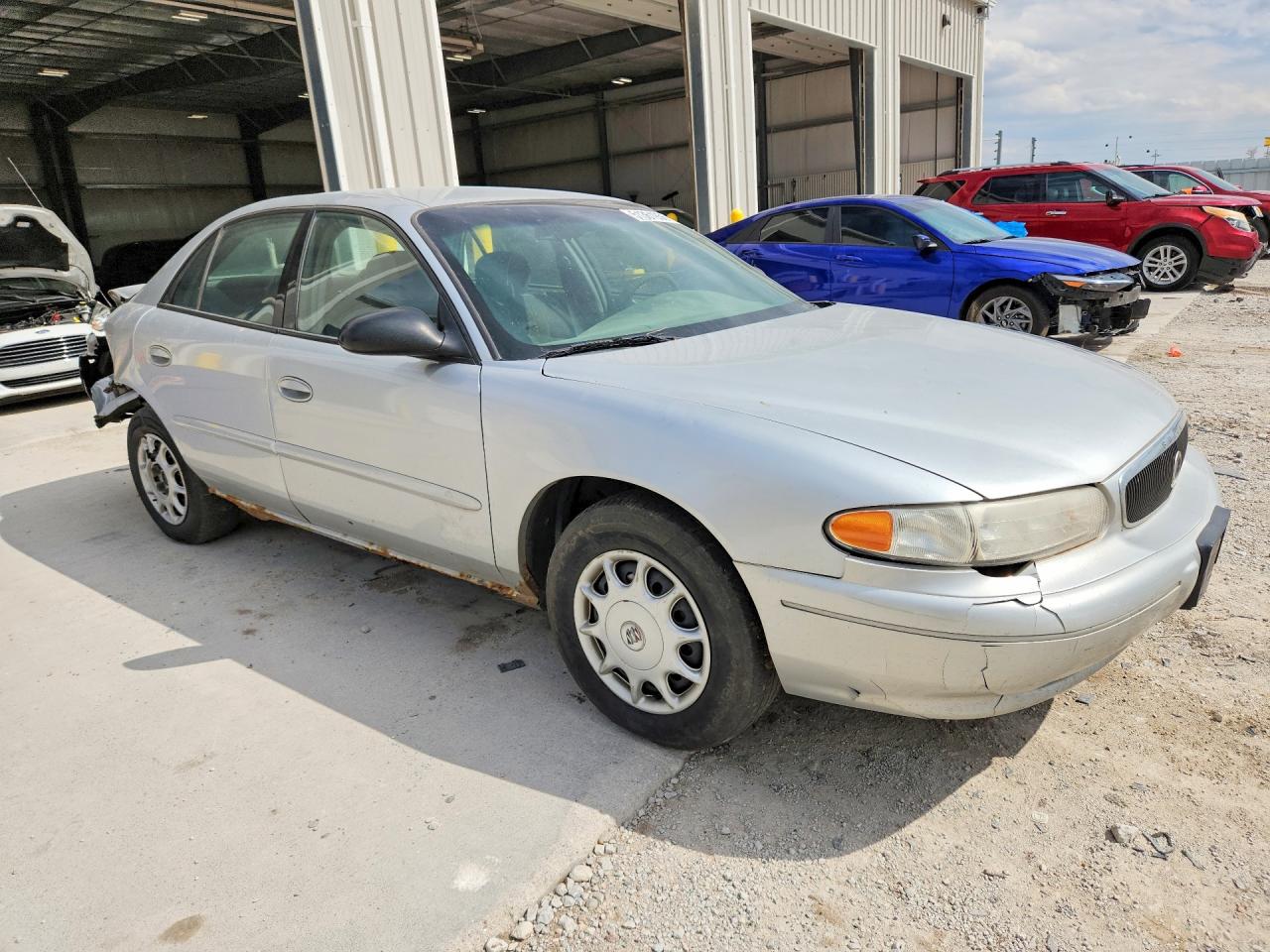 2003 Buick Century Custom Silver vin: 2G4WS52J931211645