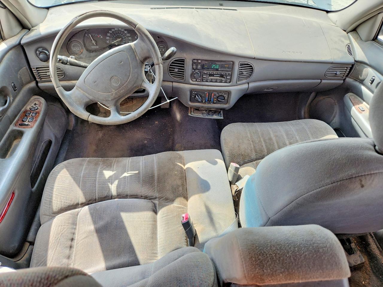 2003 Buick Century Custom Silver vin: 2G4WS52J931211645