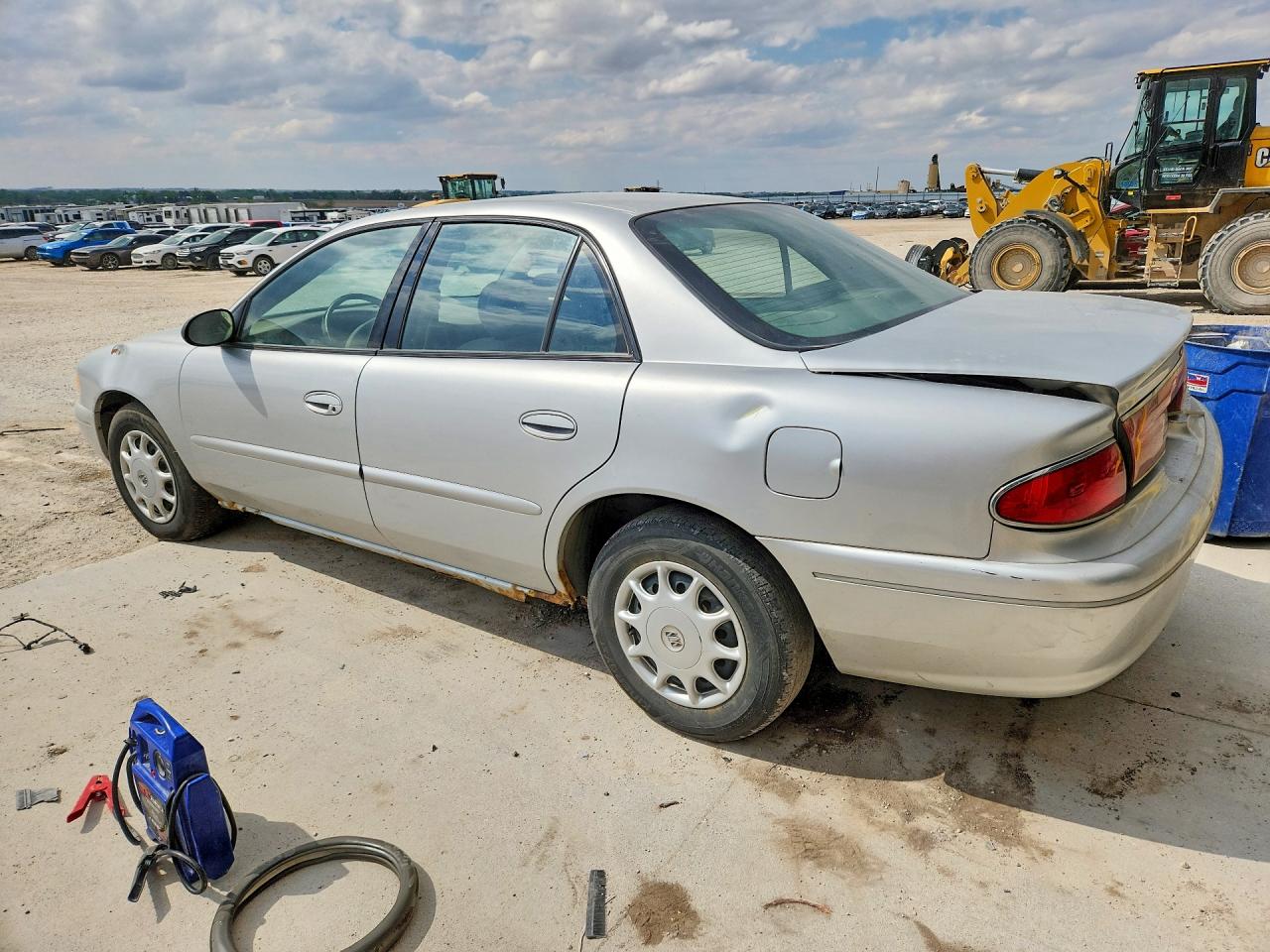 2003 Buick Century Custom Silver vin: 2G4WS52J931211645