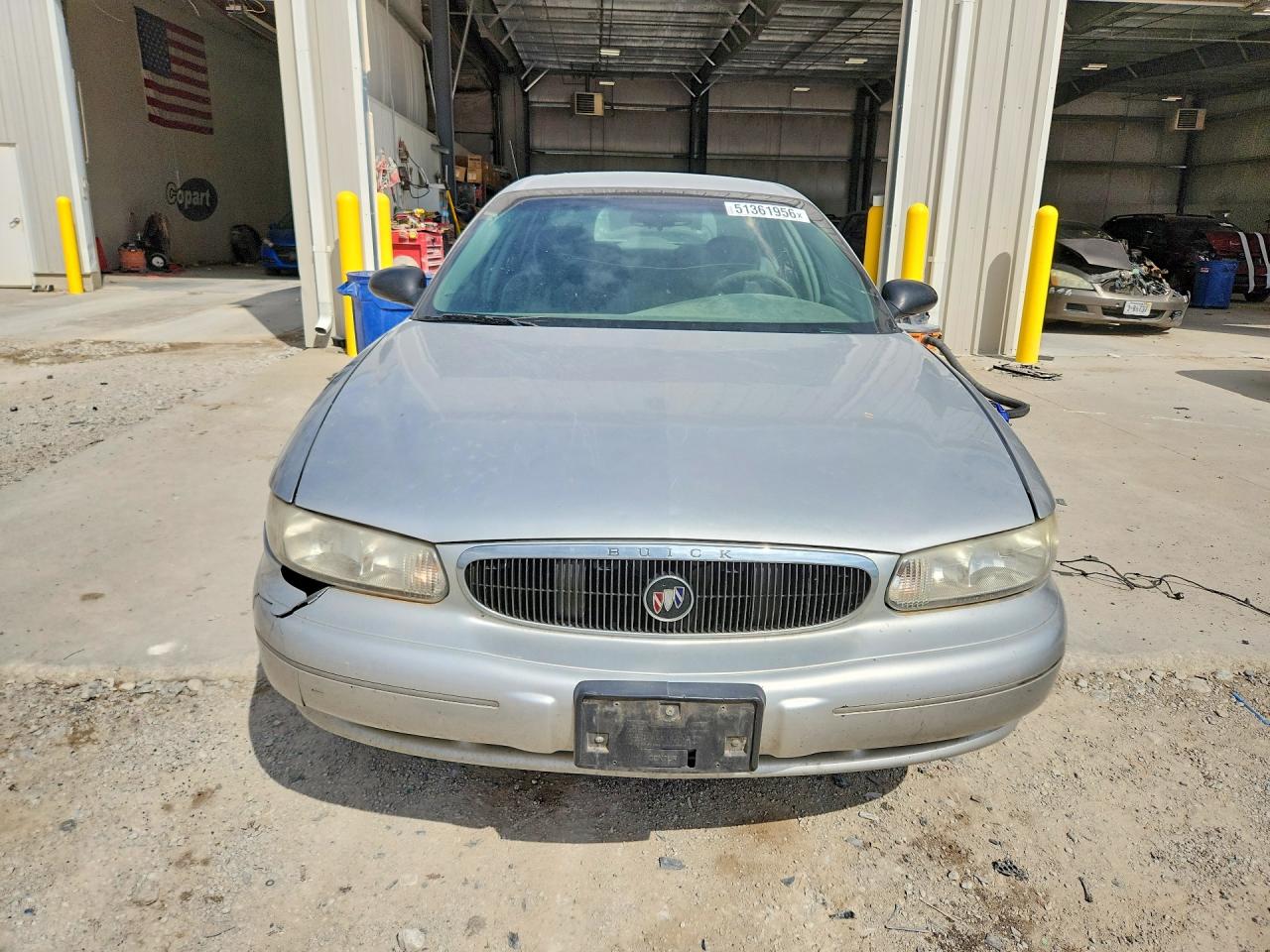 2003 Buick Century Custom Silver vin: 2G4WS52J931211645