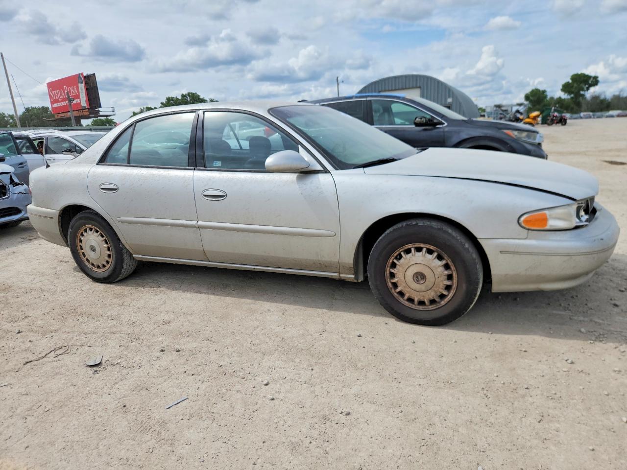 2003 Buick Century Custom Silver vin: 2G4WS52J931262739