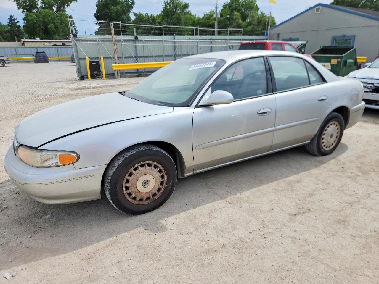2003 Buick Century Custom Silver vin: 2G4WS52J931262739