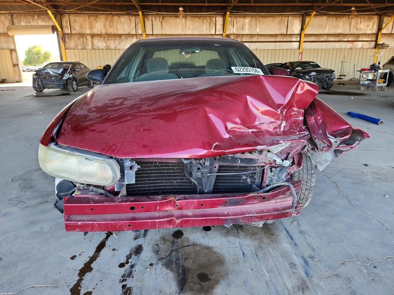 2003 Buick Century Custom Burgundy vin: 2G4WS52J931271649