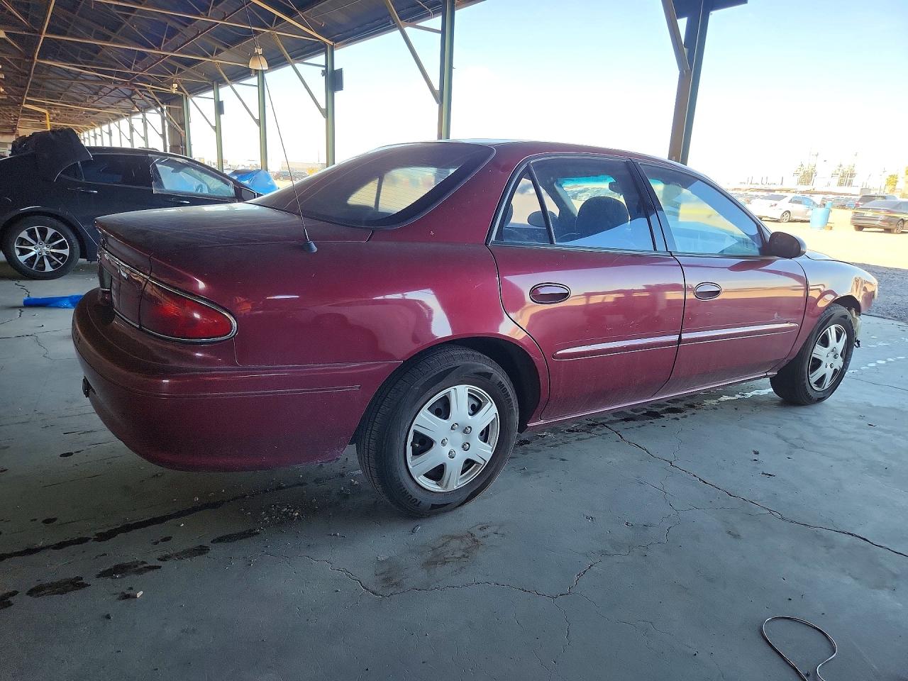 2003 Buick Century Custom Burgundy vin: 2G4WS52J931271649