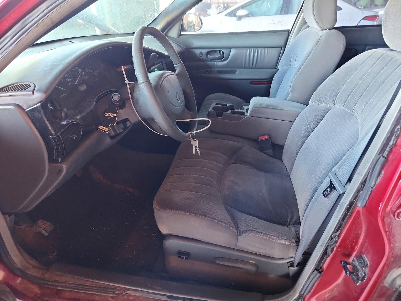 2003 Buick Century Custom Burgundy vin: 2G4WS52J931271649