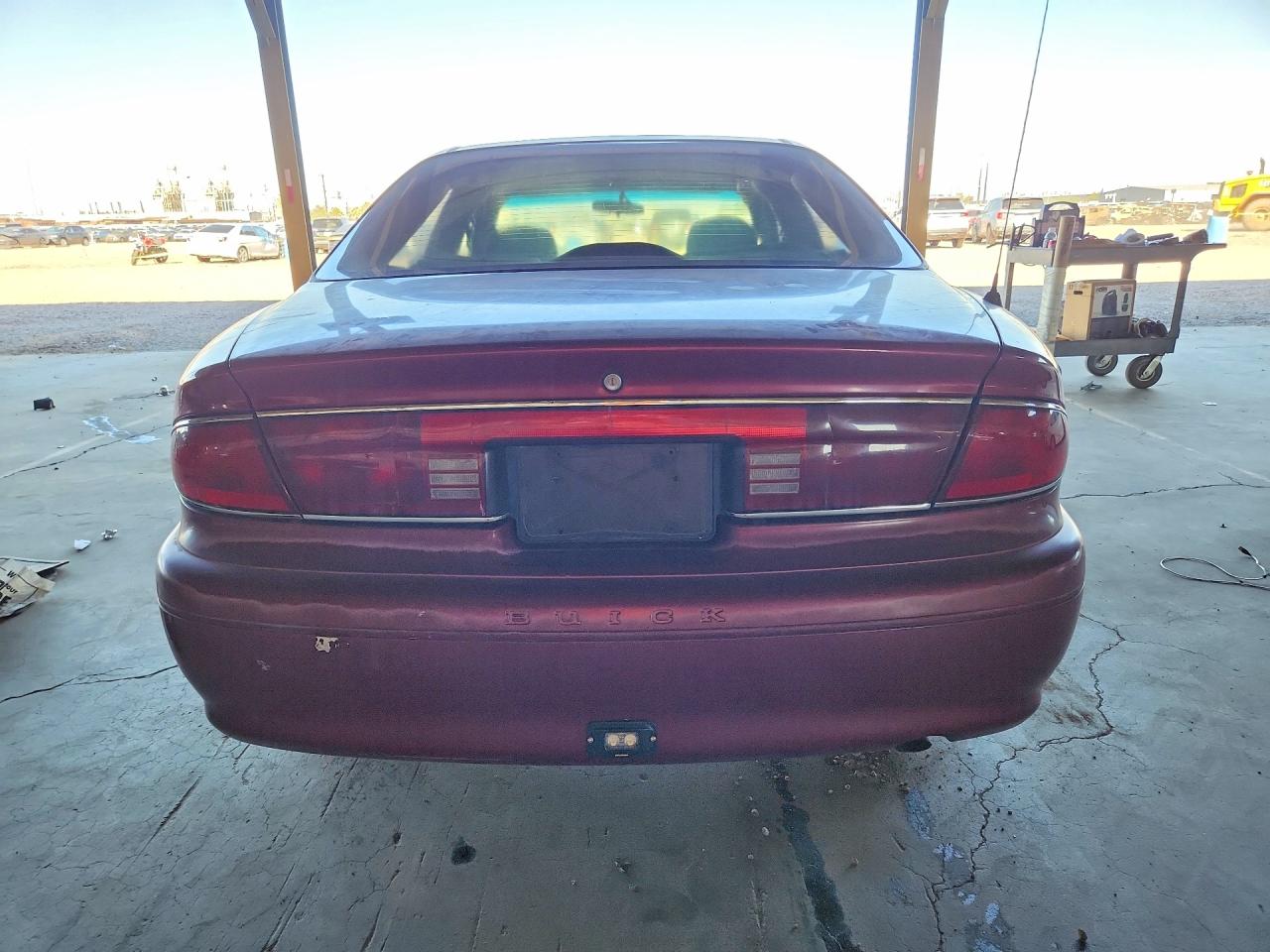 2003 Buick Century Custom Burgundy vin: 2G4WS52J931271649