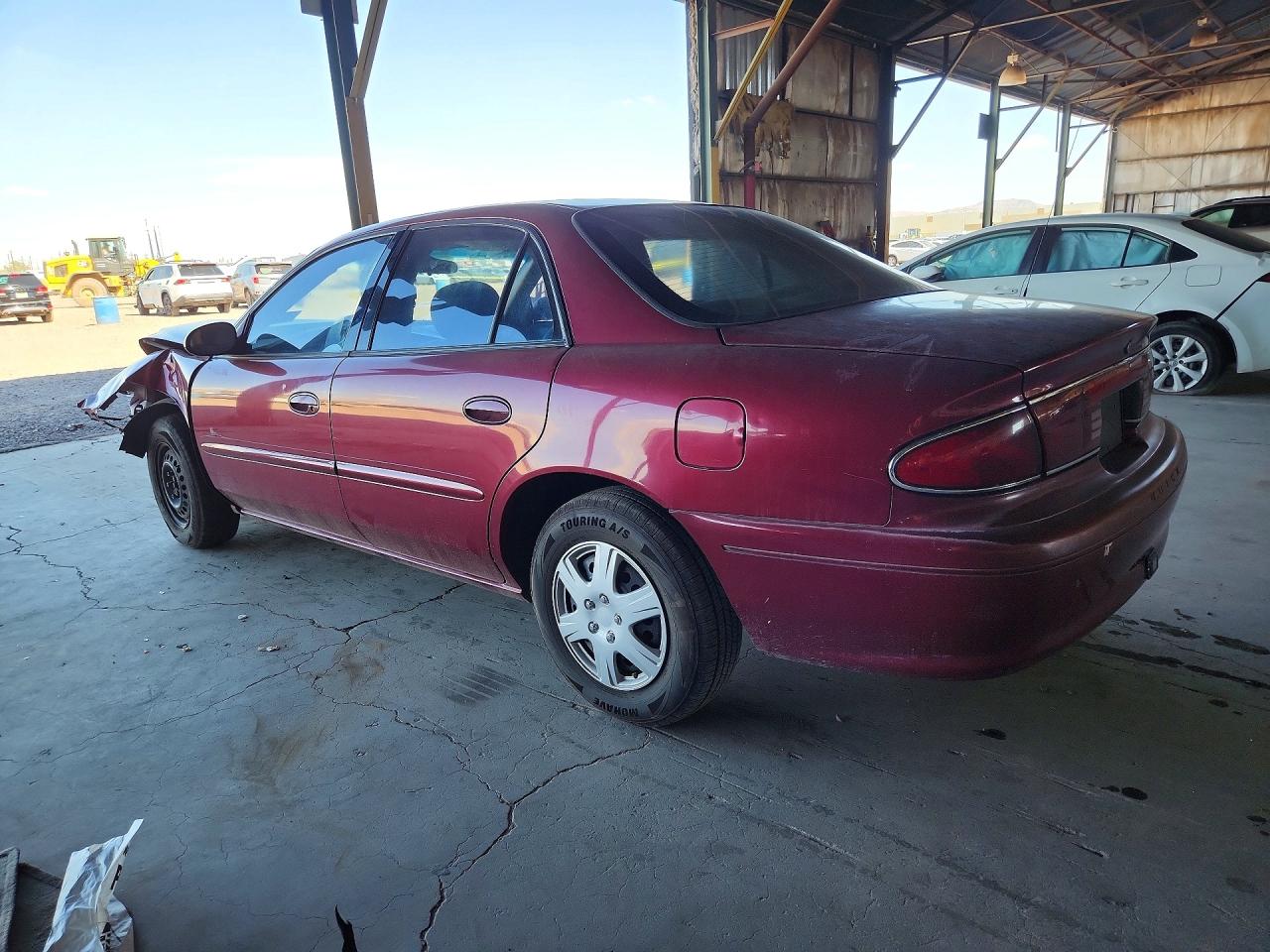 2003 Buick Century Custom Burgundy vin: 2G4WS52J931271649