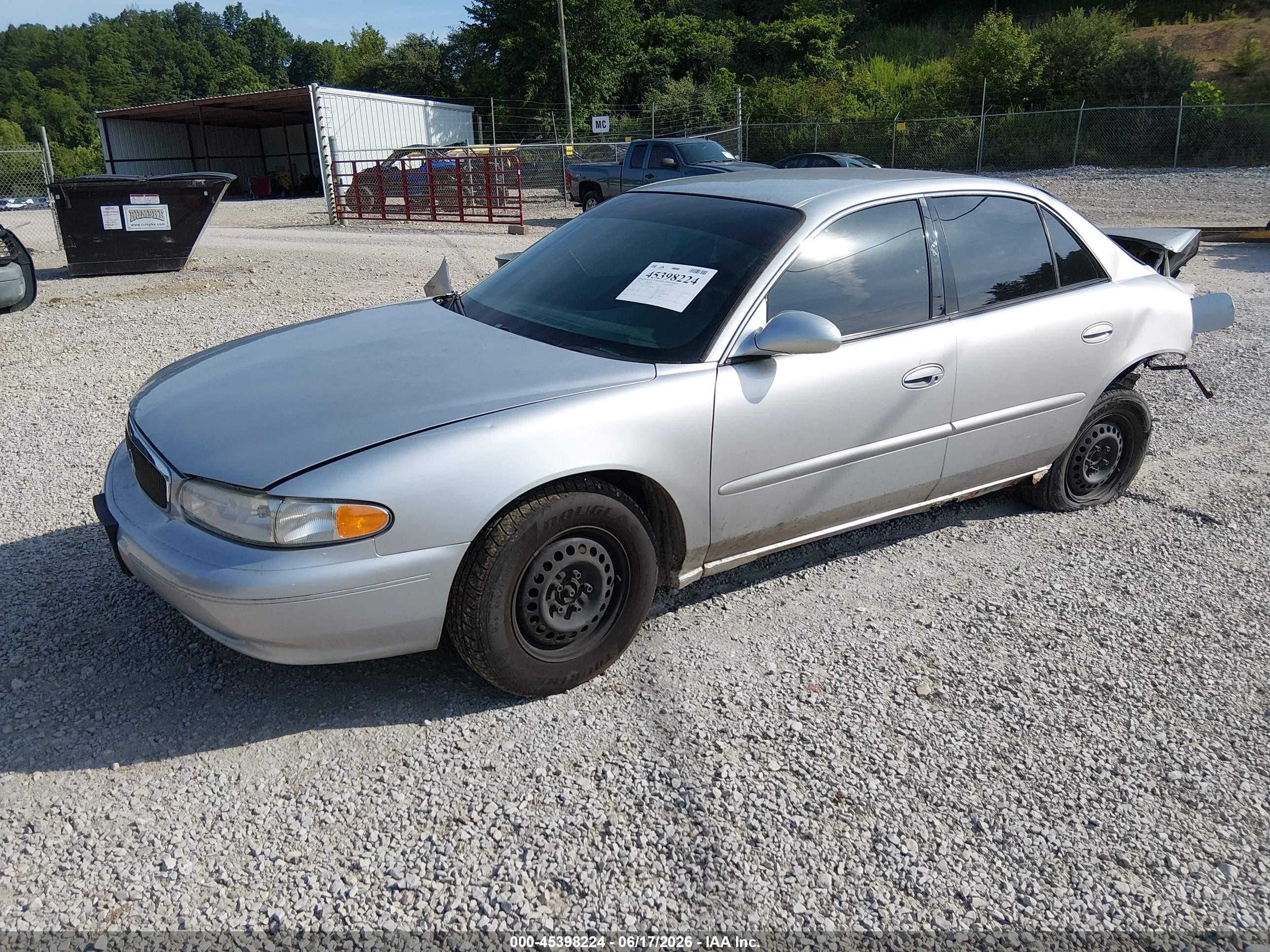 2004 Buick Century   Silver vin: 2G4WS52J941305557