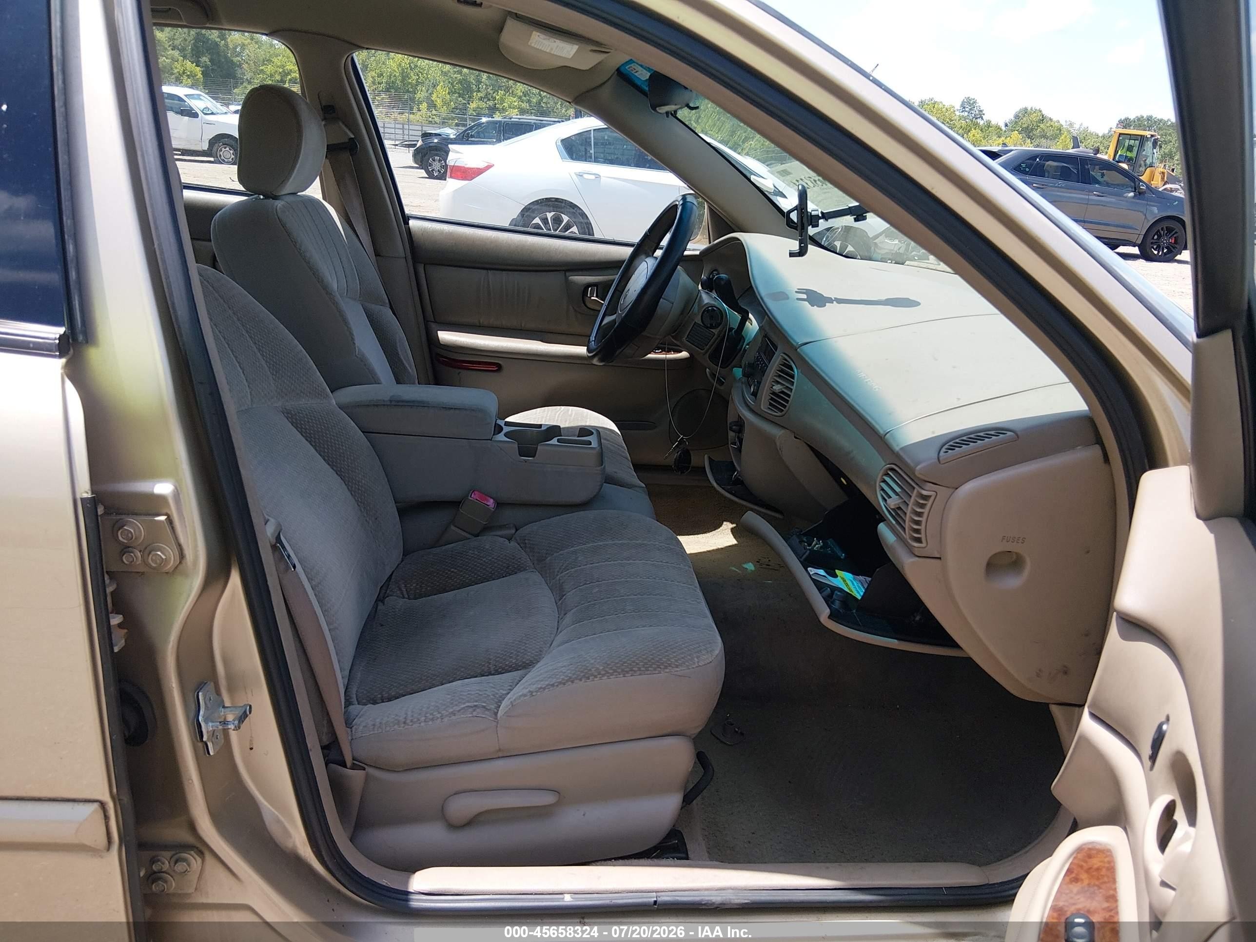 2005 Buick Century   Gold vin: 2G4WS52J951119471