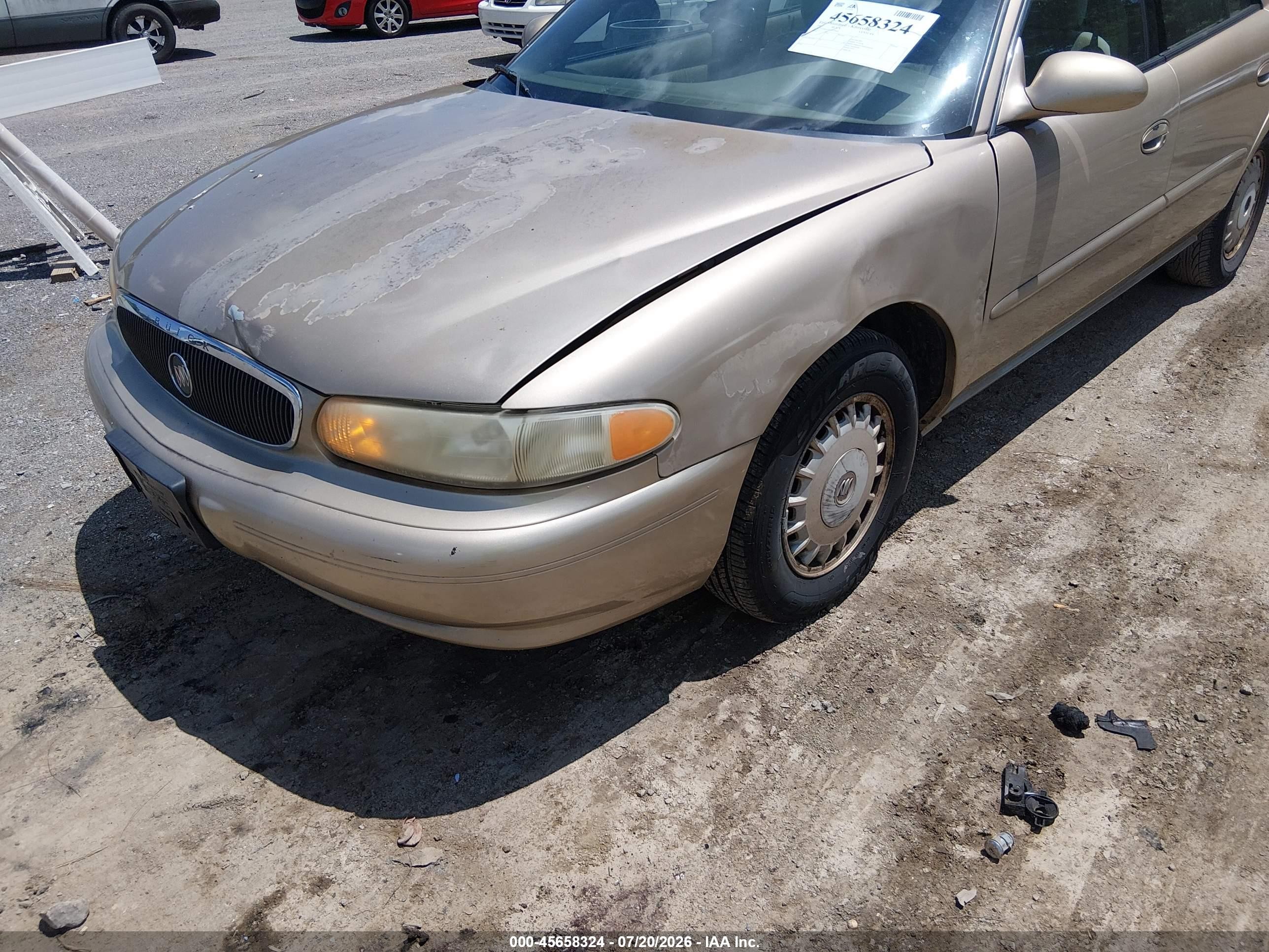 2005 Buick Century   Gold vin: 2G4WS52J951119471