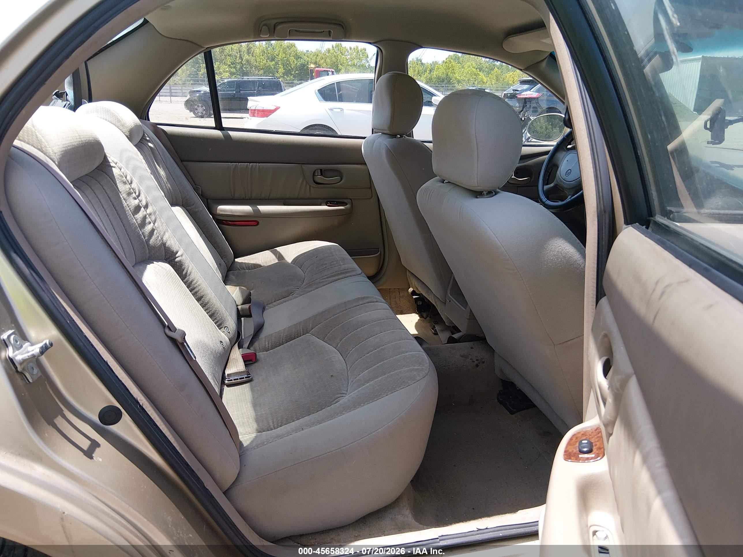 2005 Buick Century   Gold vin: 2G4WS52J951119471