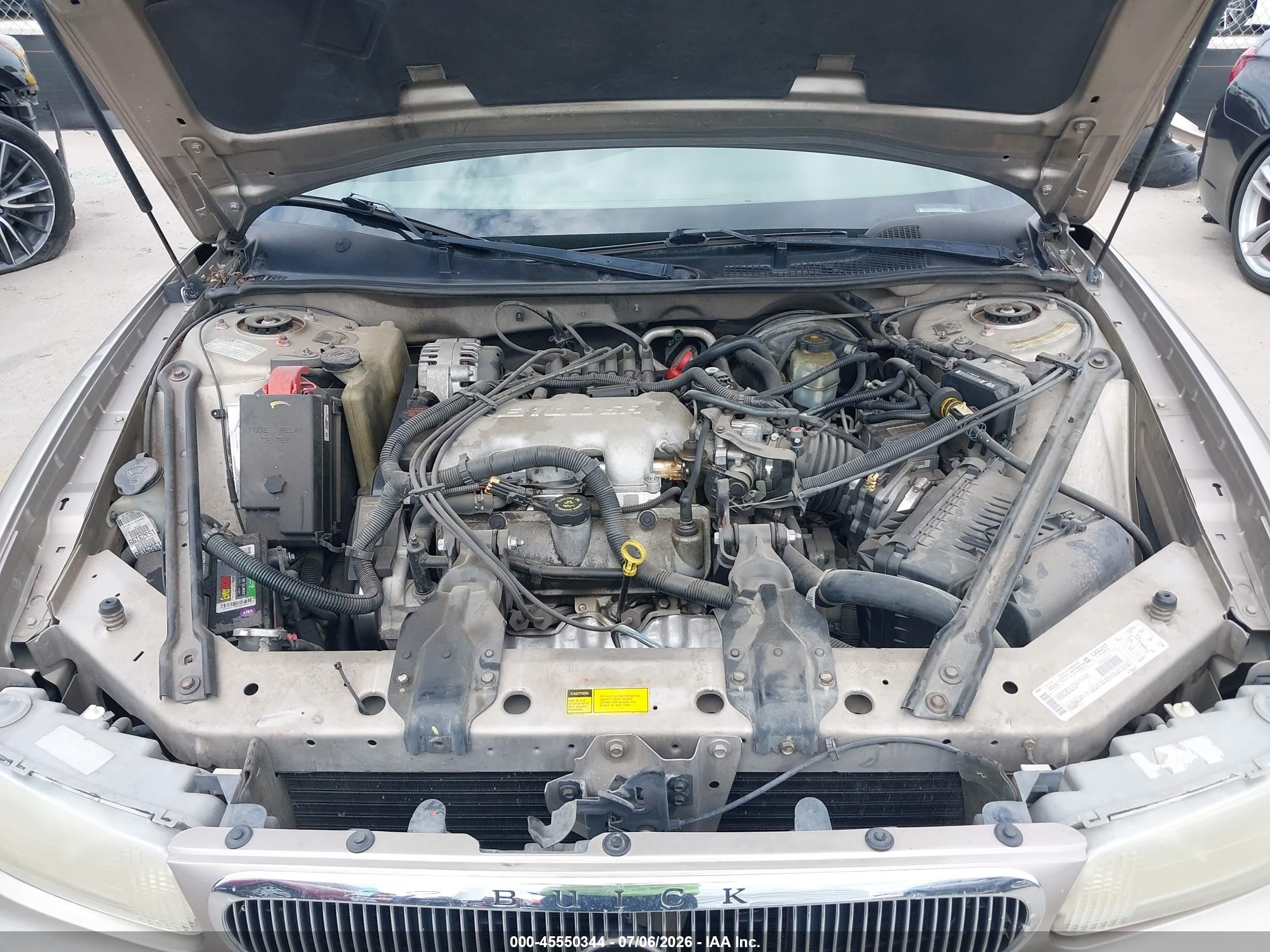 2001 Buick Century Custom Tan vin: 2G4WS52JX11133874