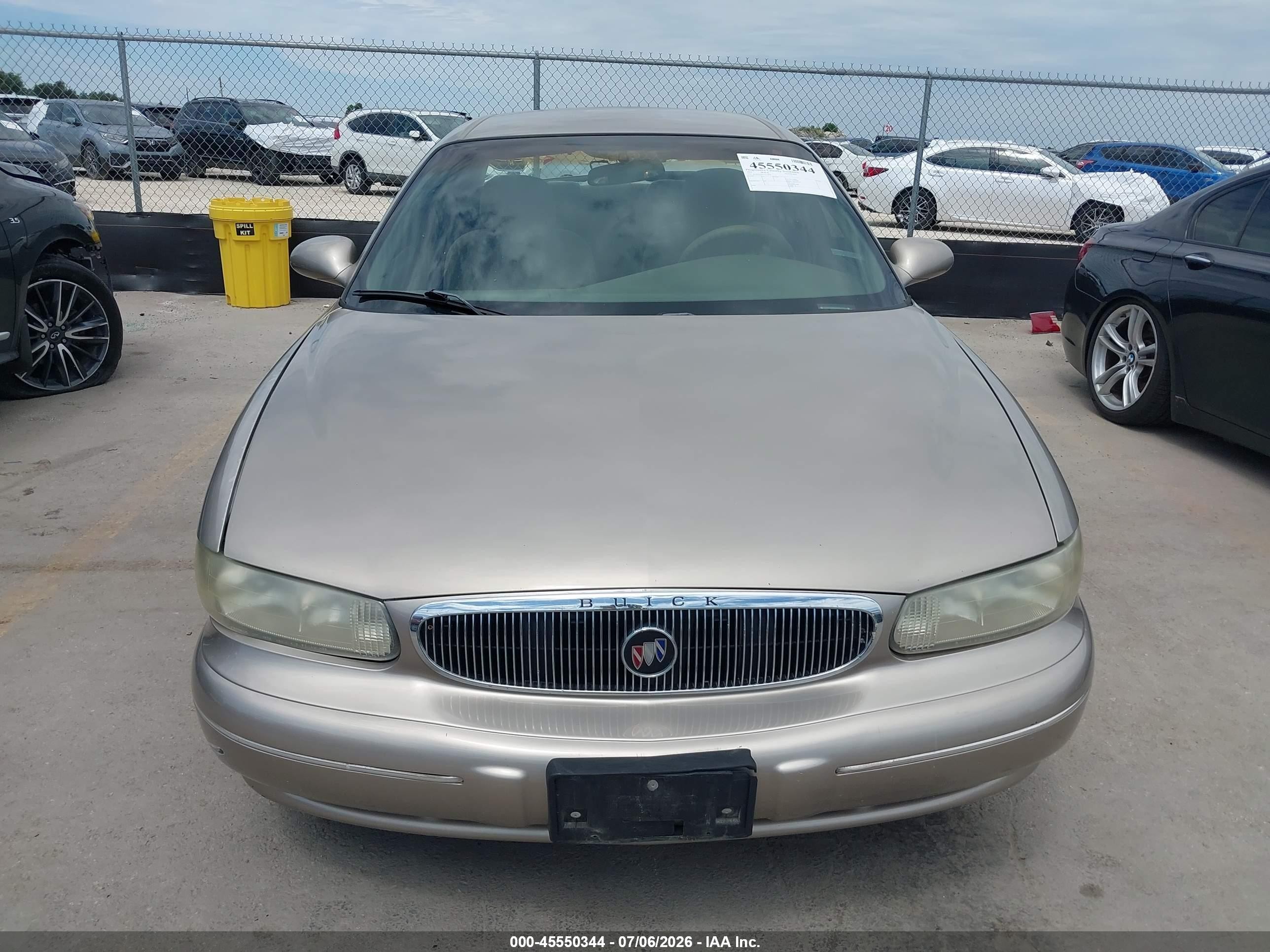 2001 Buick Century Custom Tan vin: 2G4WS52JX11133874