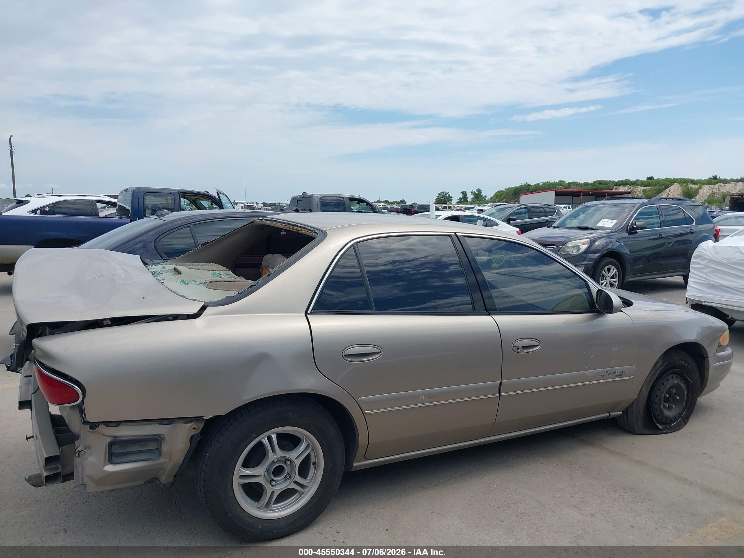 2001 Buick Century Custom Tan vin: 2G4WS52JX11133874